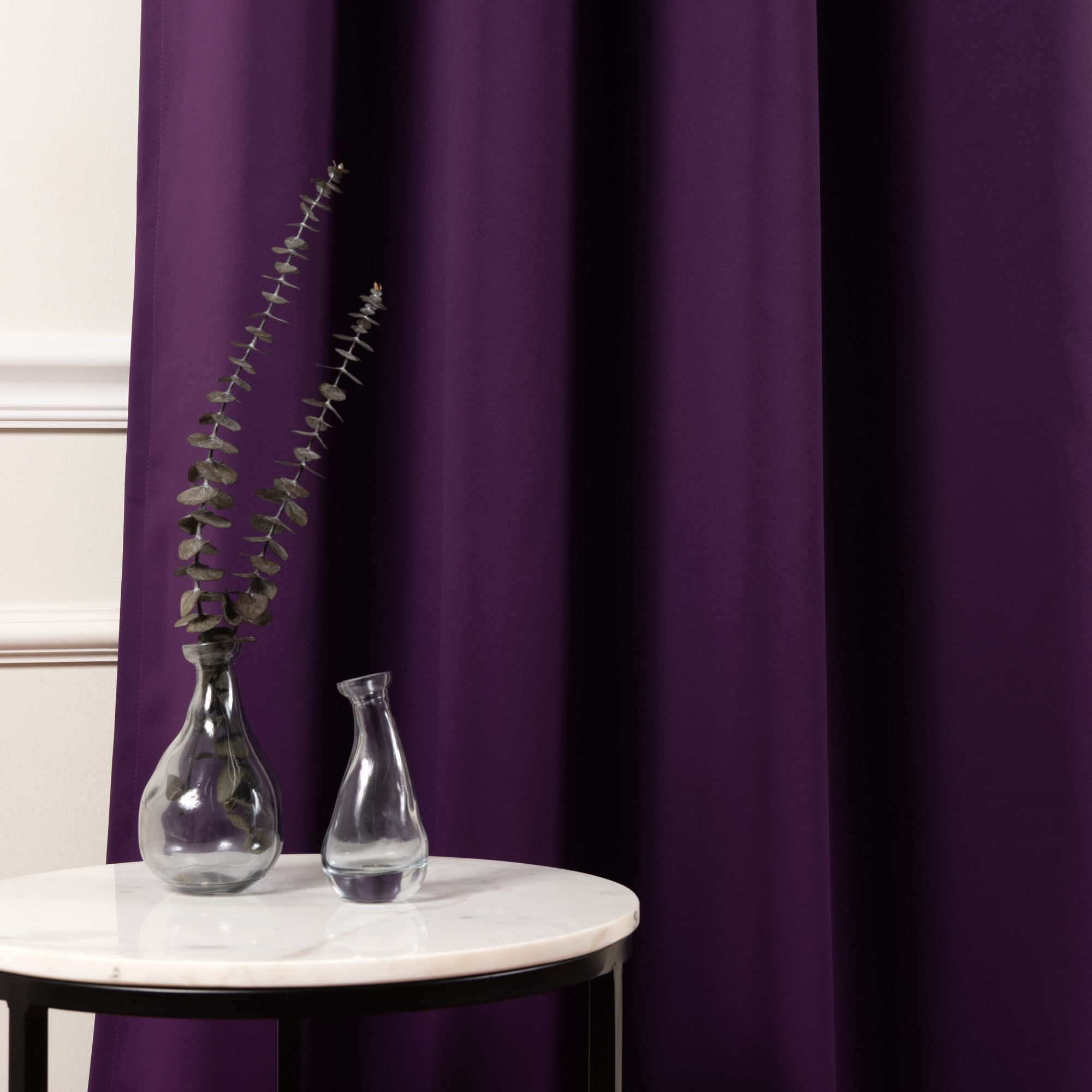 Best Home Fashion GROM-120-PURPLE curtains - View #6