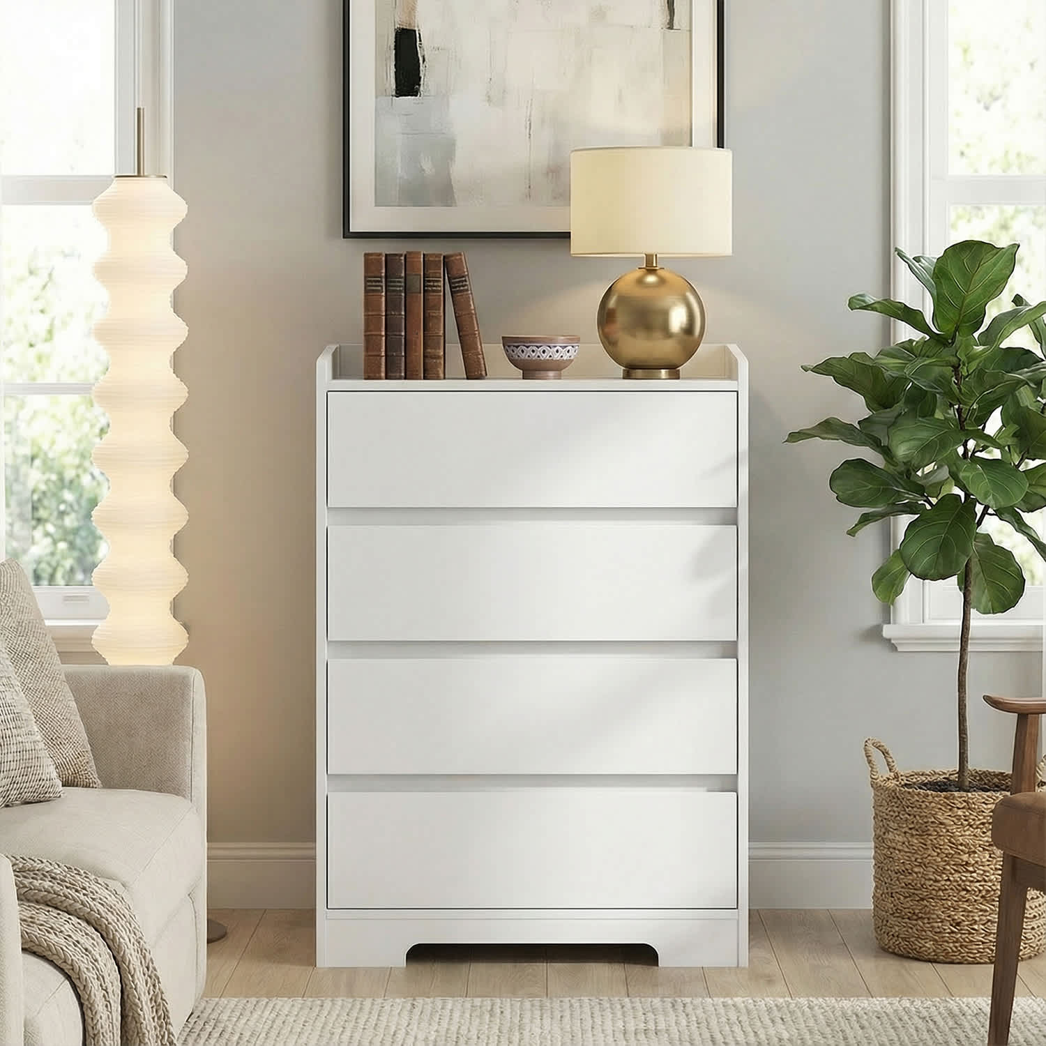 white dresser no handles TXGDPIONEER for Bedroom,48 Inch Wide 6 Drawers with Handles,Modern Dresser with Deep Drawers,Large Wood Double Chest of Drawer for Hallways : Home & Kitchen while the free Onita Six-Drawer Dresser
