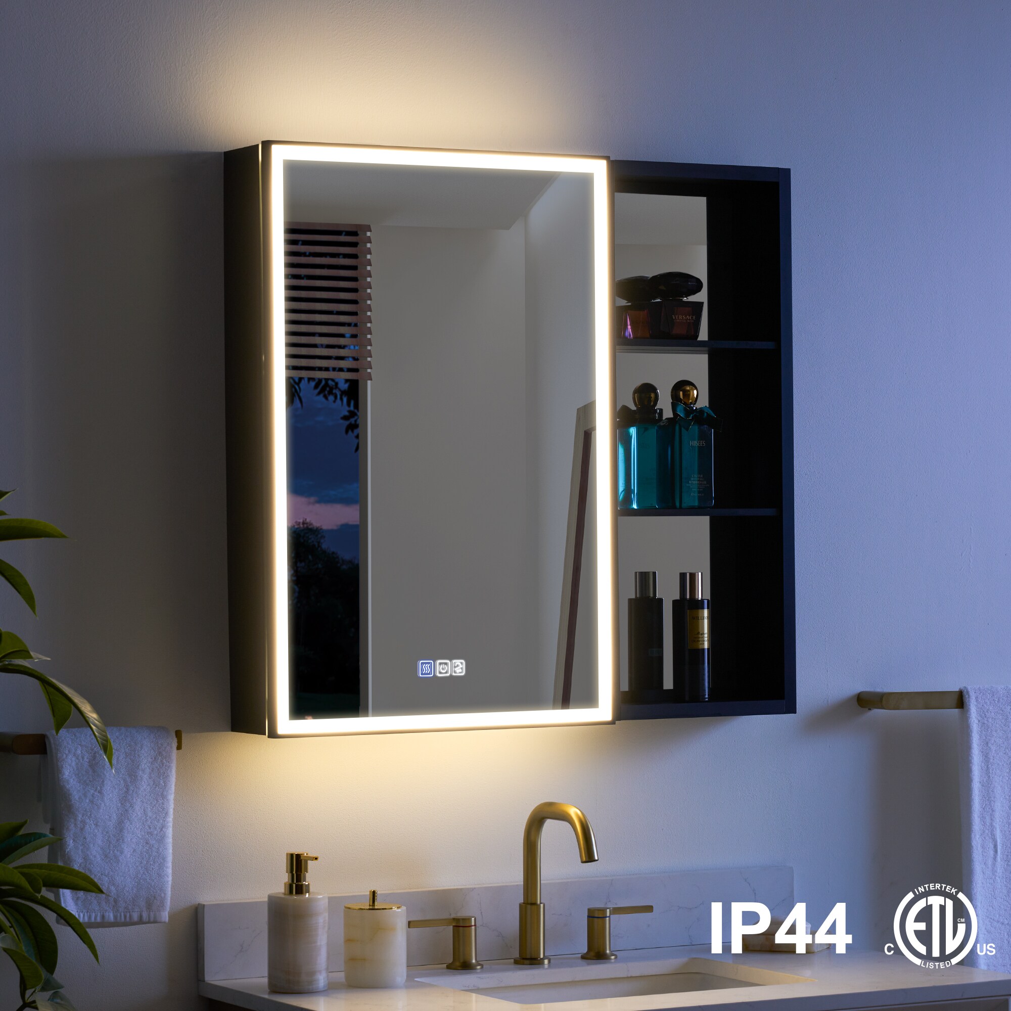 WELLFOR W12MCL2030L-MC Bathroom-Medicine-Cabinets - View #6