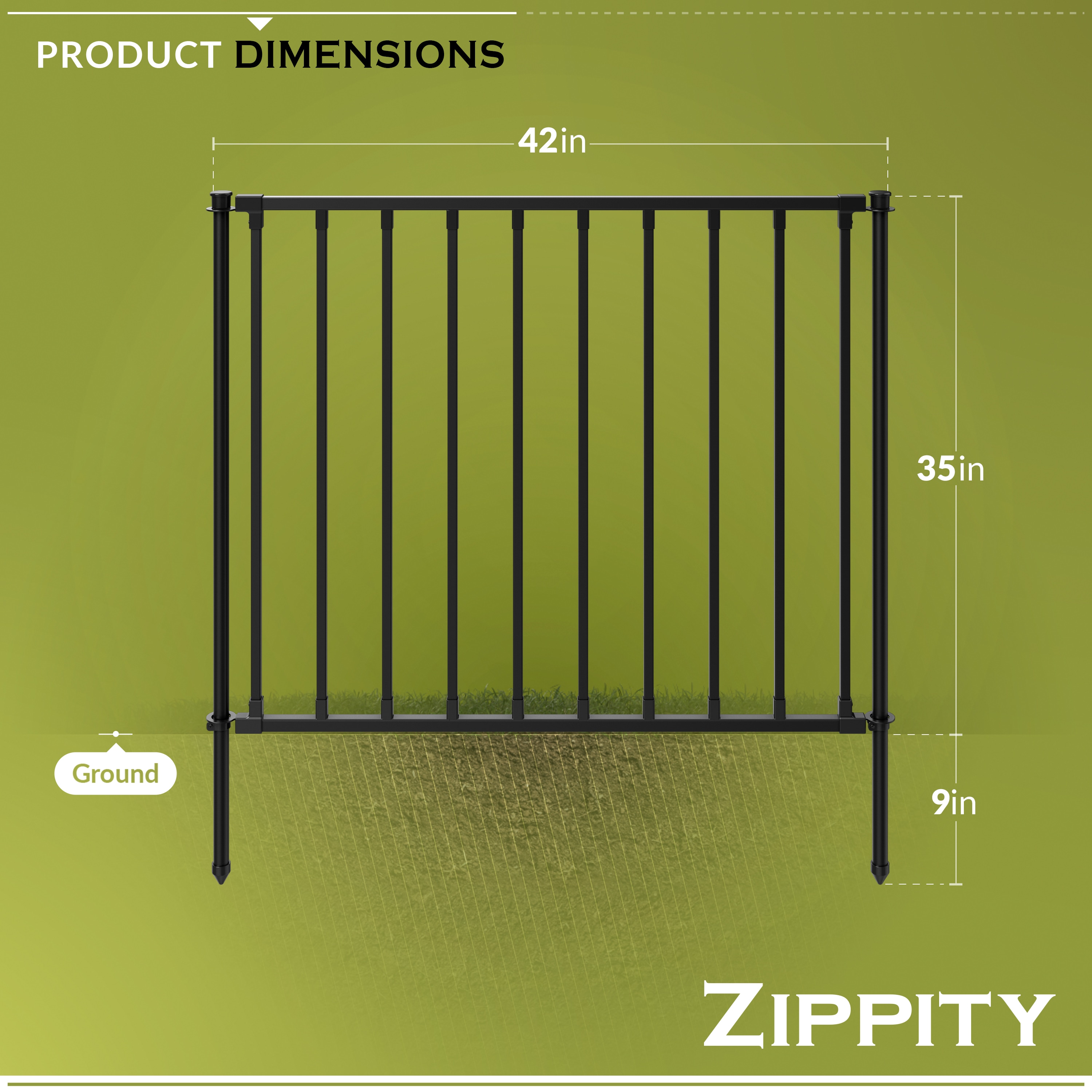 Zippity Outdoor Products ZP19079 Vinyl-Fence-Panels - View #6