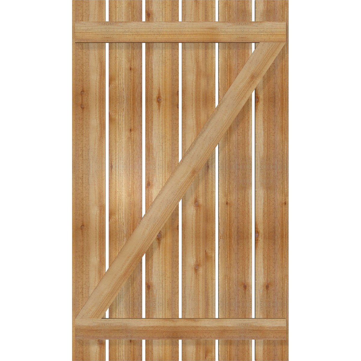 Ekena Millwork RBS06Z35X058RWR Exterior-Shutters - View #5