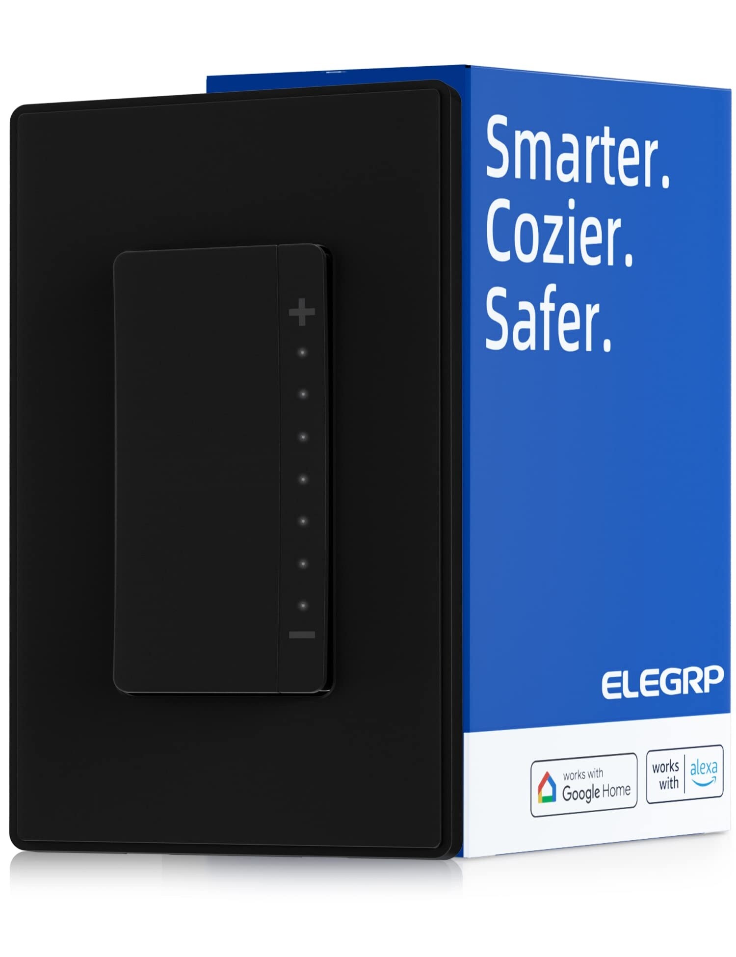 Aoibox 2 4GHz Wi Fi Smart Dimmer Light Switch for Single Pole or 3 Way ...