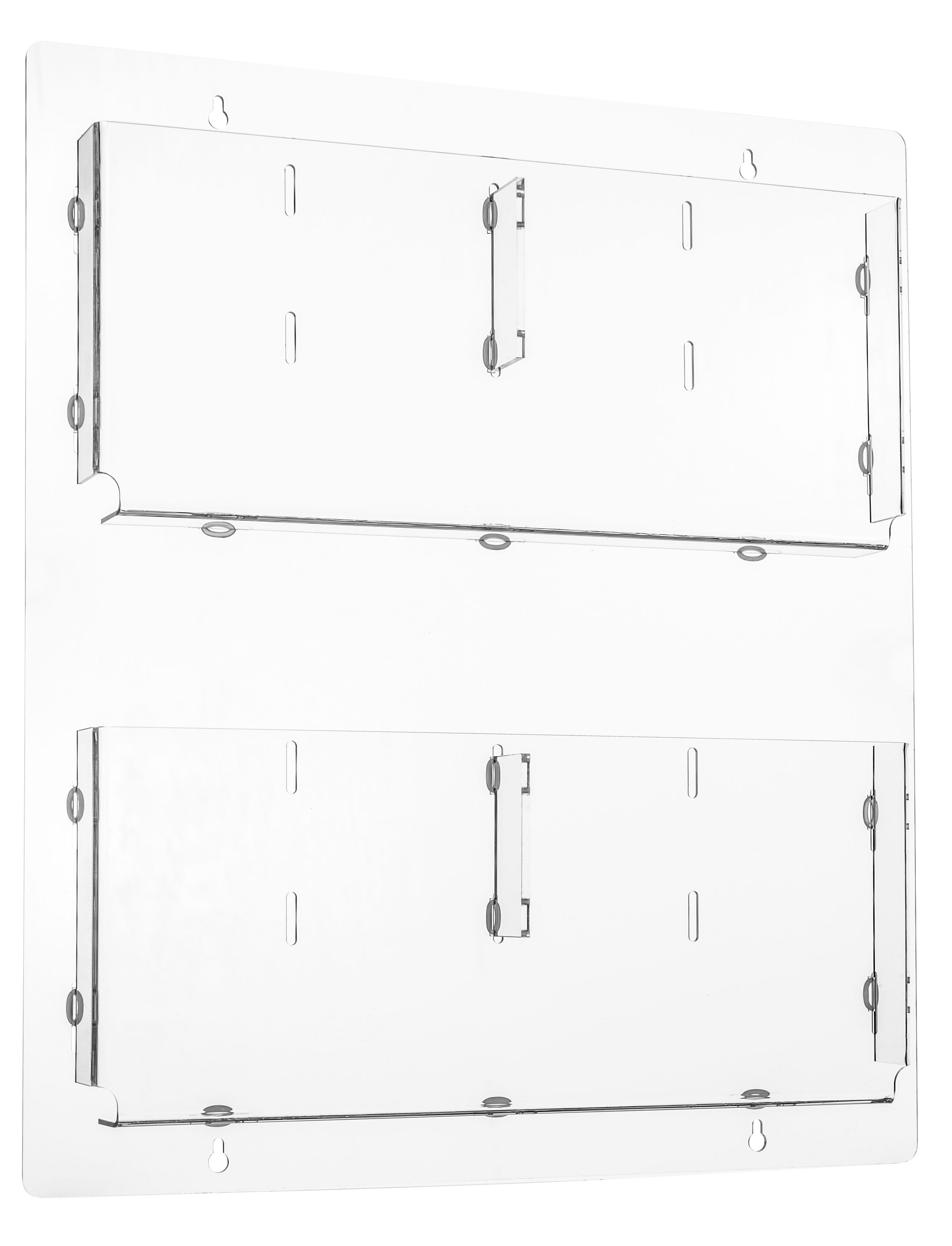 AdirOffice 640-2023-CLR-2PK Wall-Mounted-Shelving - View #2