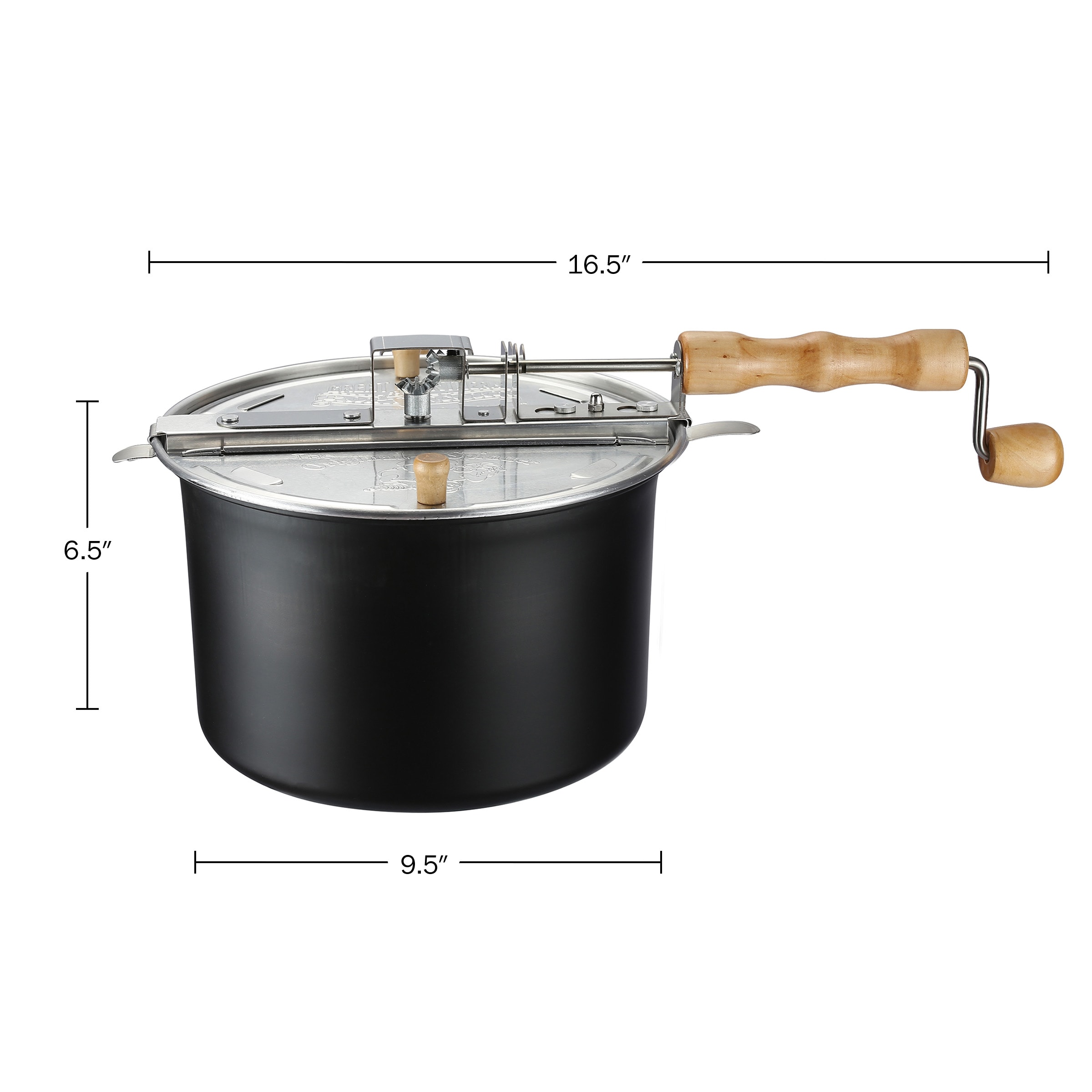 9.5 Qt.-Stovetop Popcorn Popper