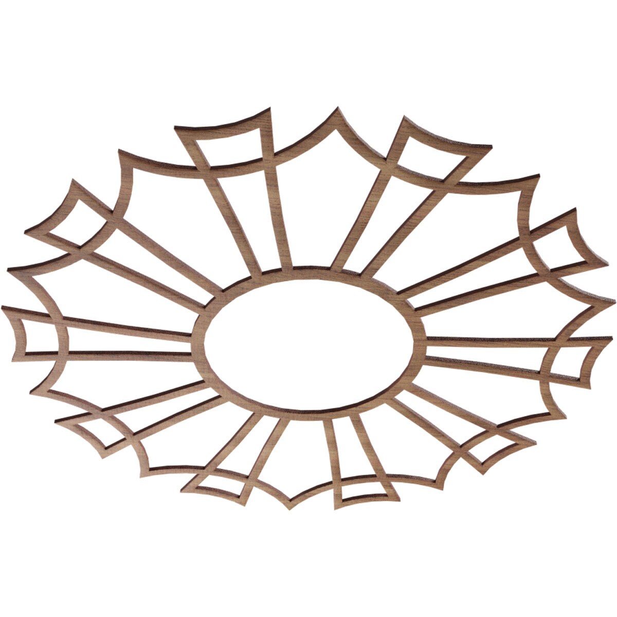 Ekena Millwork CMWP28X28X0250AUWA Ceiling-Medallions - View #2