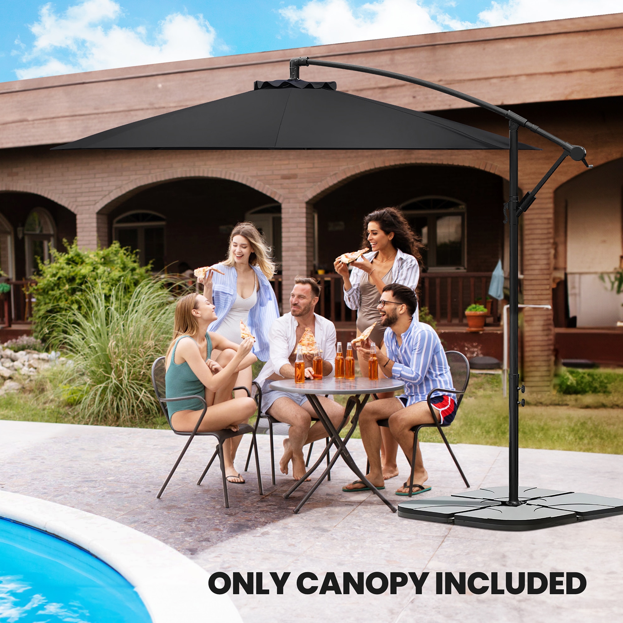 Crestlive Products CL-UC001BLK Patio-Umbrella-Accessories - View #8
