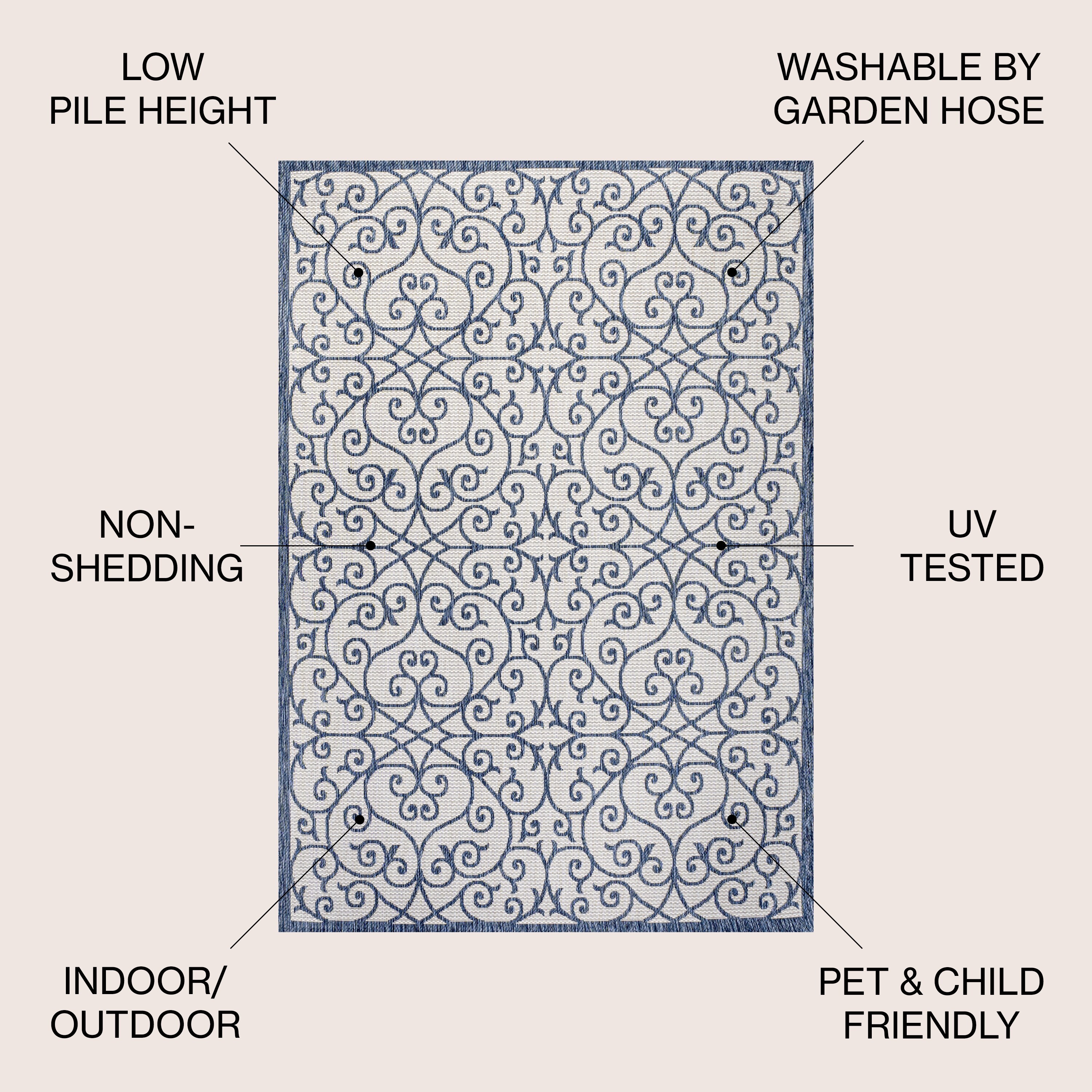 JONATHAN  Y SMB107F-9 rugs - View #3