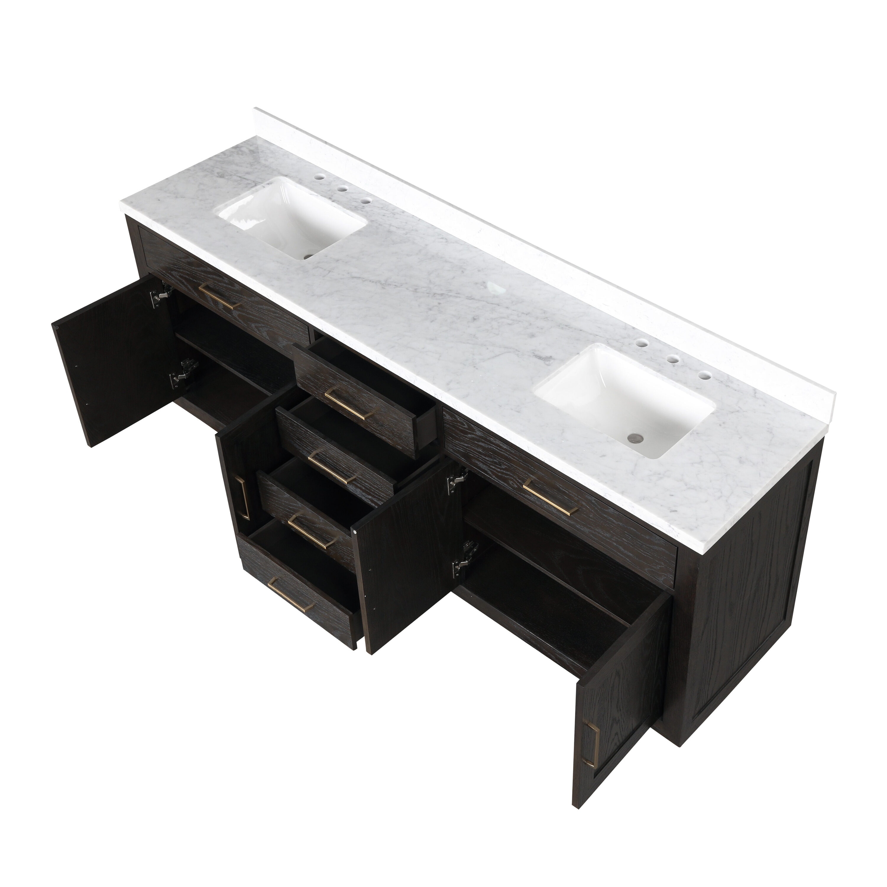 Lexora LVGI84DK100 Bath-Vanity-Combo - View #5