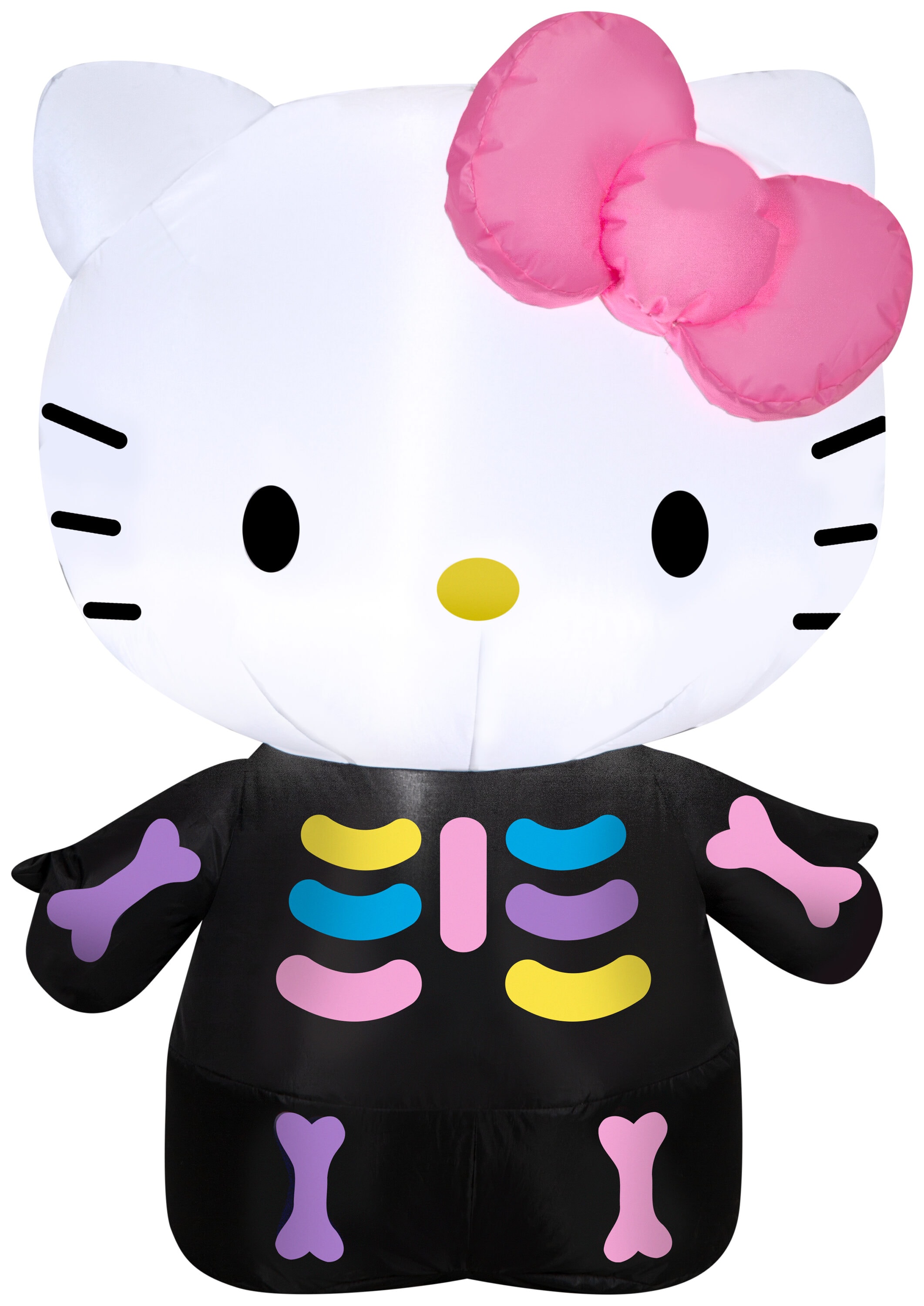 Hello Kitty Glow-in-the-Dark 8 Skeleton Plush (Halloween 2023 Series)