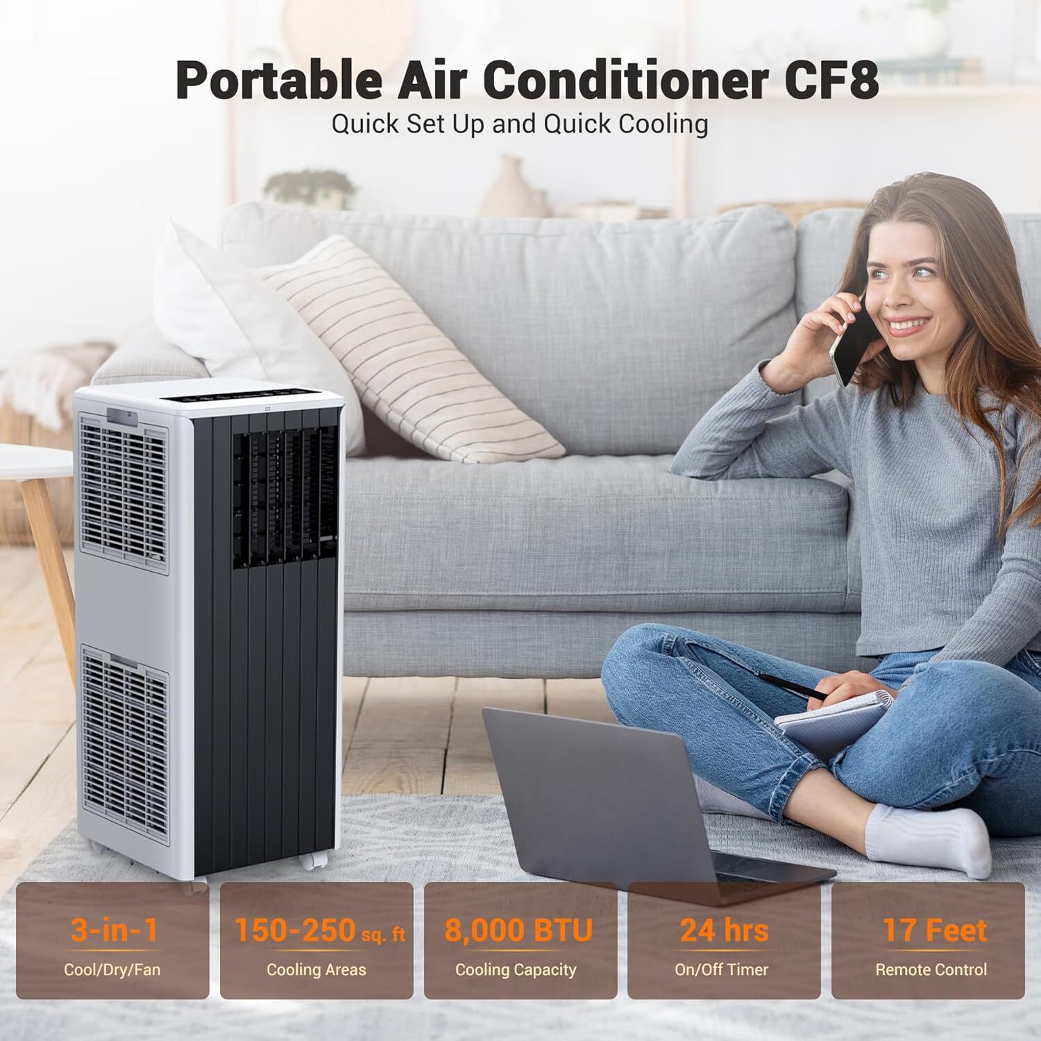 Garvee V-O0-XHPH-87WG Portable-Air-Conditioners - View #6