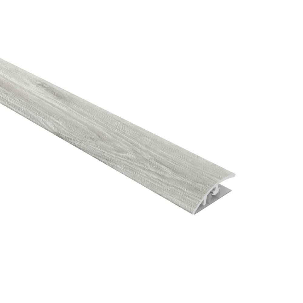 CALI 7904501712 Mute Step White Aspen 0.56-in T x 1.37-in W x 72-in L Vinyl Reducer