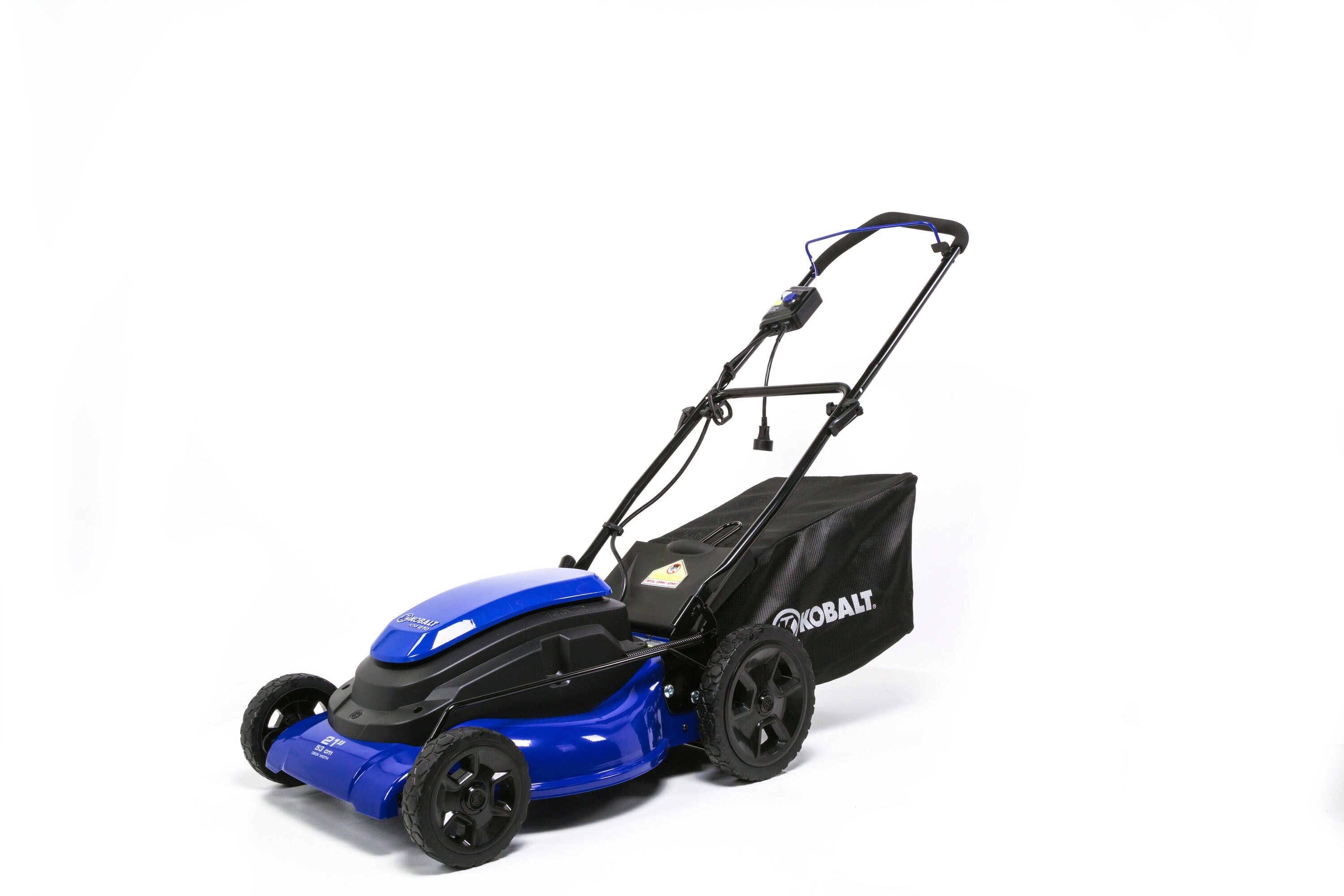 Kobalt 13 Amp 21 in Corded Lawn Mower in the Corded Electric Push Lawn Mowers department at Lowes