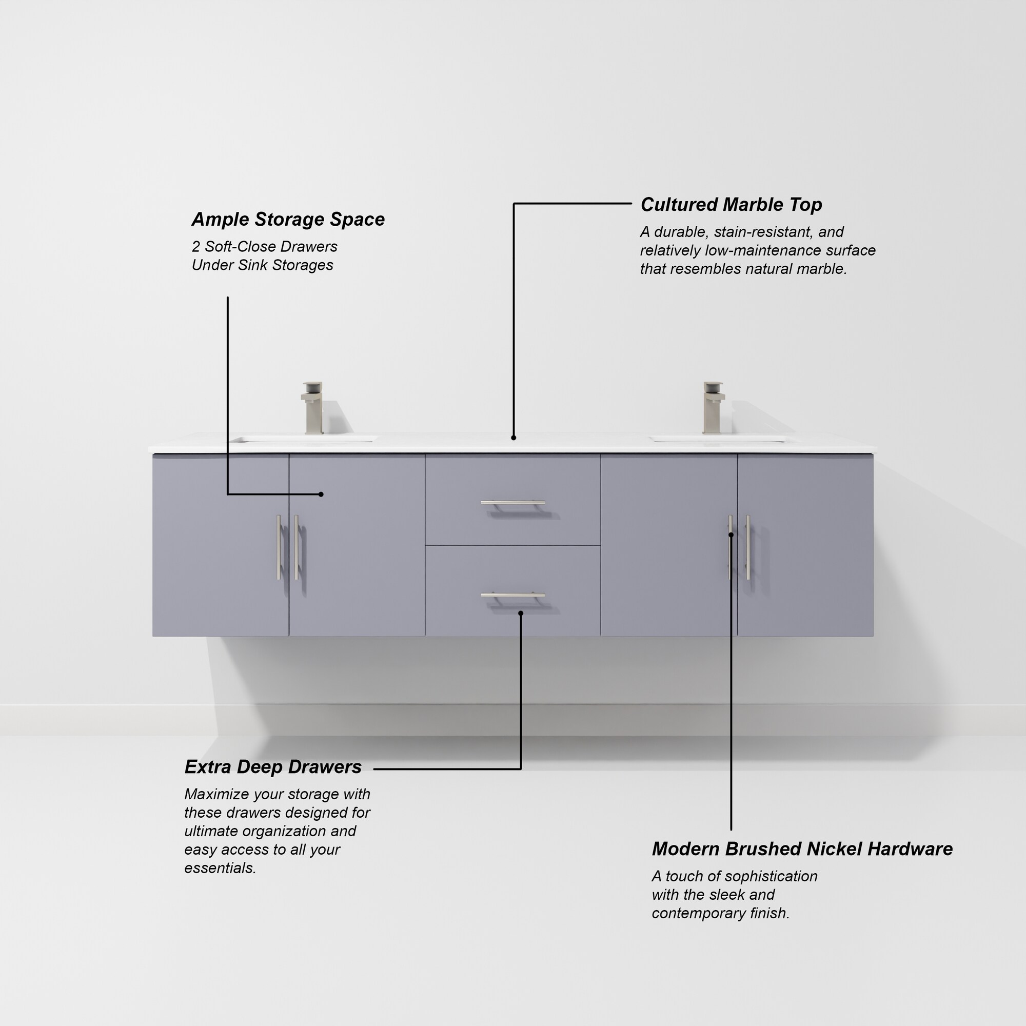 Lexora LVG72DB311 Bath-Vanity-Combo - View #10