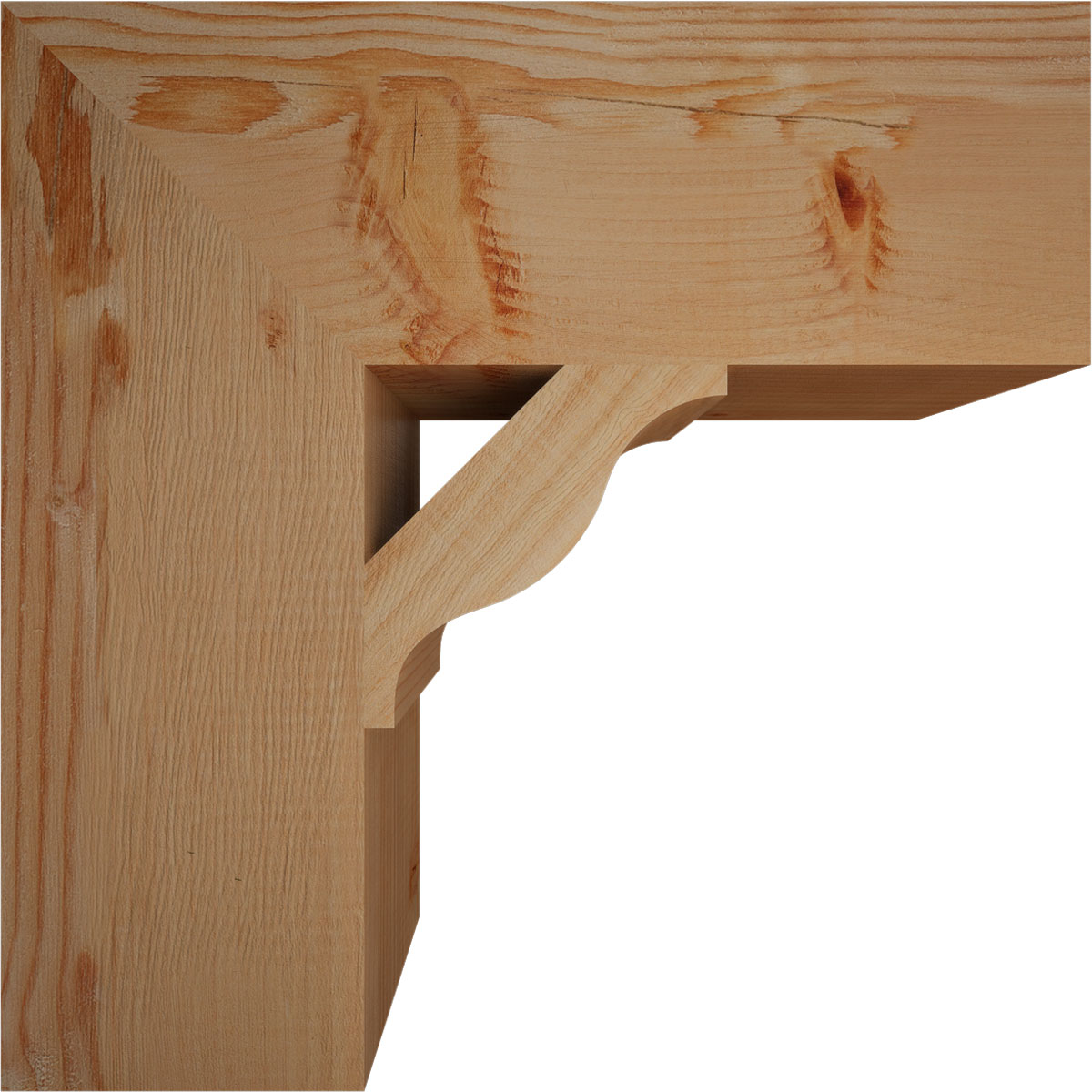 Ekena Millwork BKT06X18X18FST05SDF Exterior-Brackets-Braces - View #3