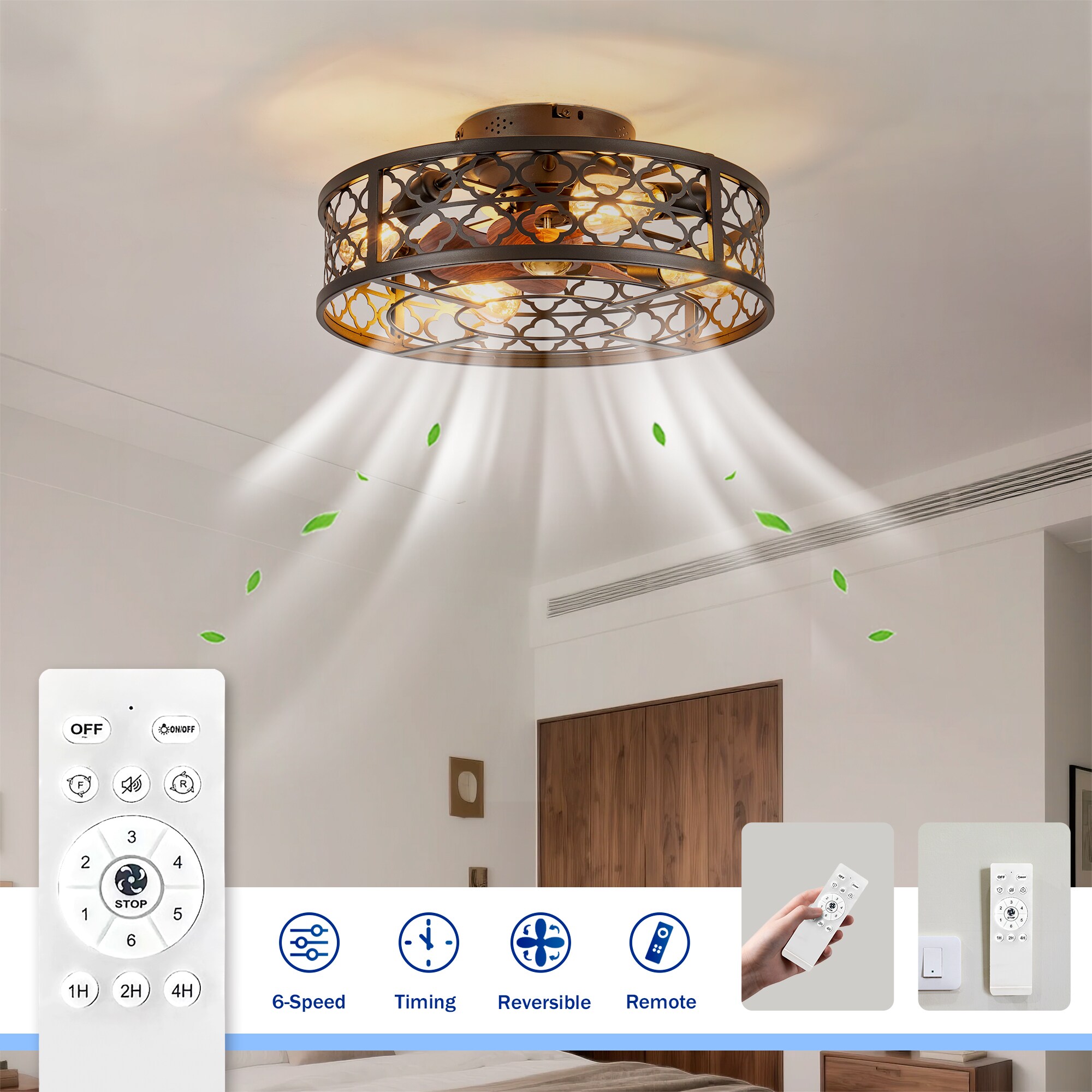 LUXEYARD DS-J-W3596P356637 Ceiling-Fans - View #9