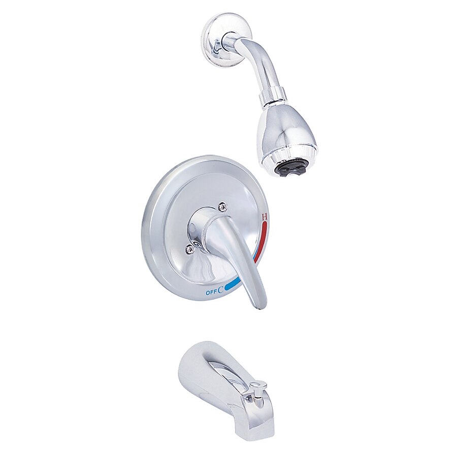 Prestige Collection Single-Handle 1-Spray Tub and Shower Faucet in Chrome (Valve Included) Prestige Collection Single-Handle 1-Spray Tub and Shower Faucet in Chrome (Valve Included)