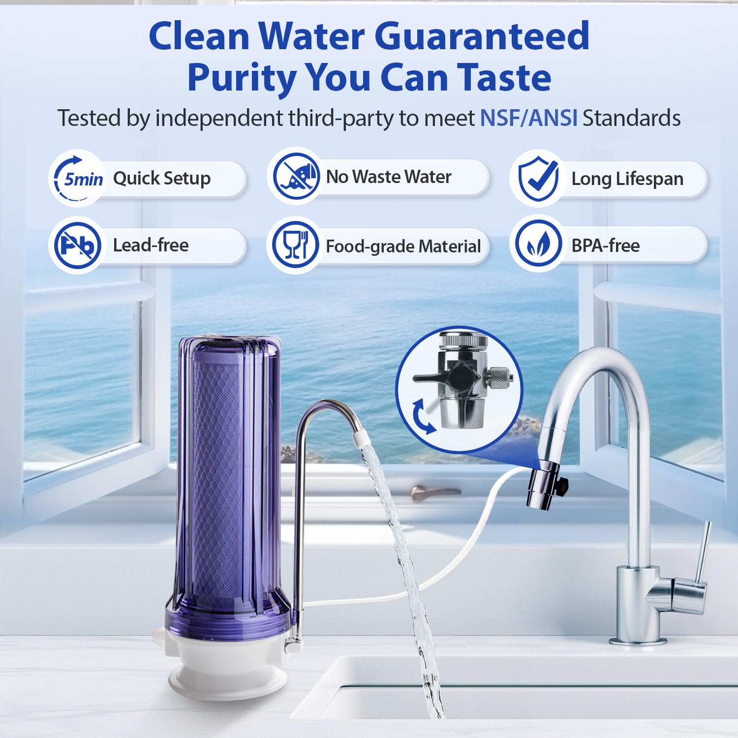 iSpring CKC1C-NC Faucet-Mount-Filters - View #4