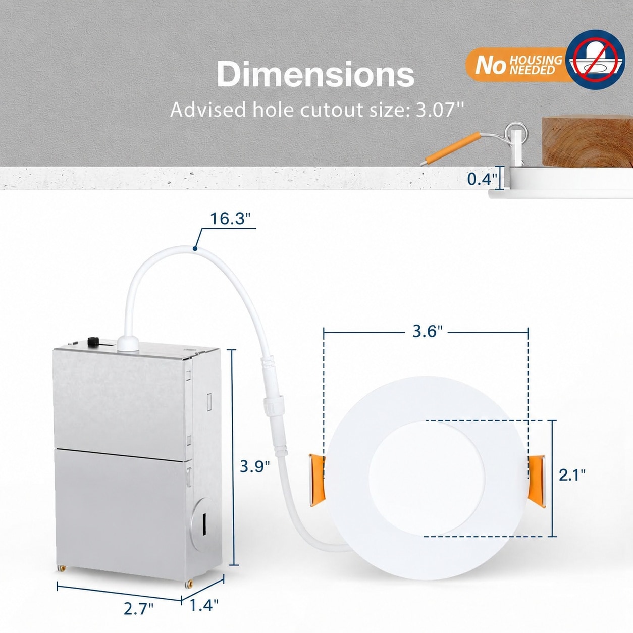 CYIKE LCY0810E037 Led-Retrofit-Downlight - View #4