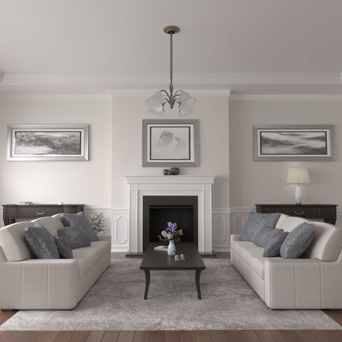 Ekena Millwork CM11ACWHC Ceiling-Medallions - View #5