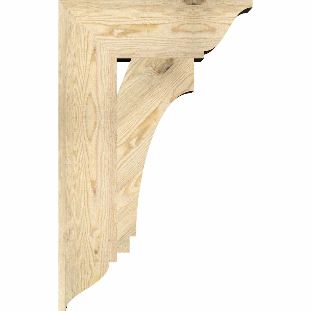 Ekena Millwork BKT06X20X32IMP01RDF Exterior-Brackets-Braces - View #3