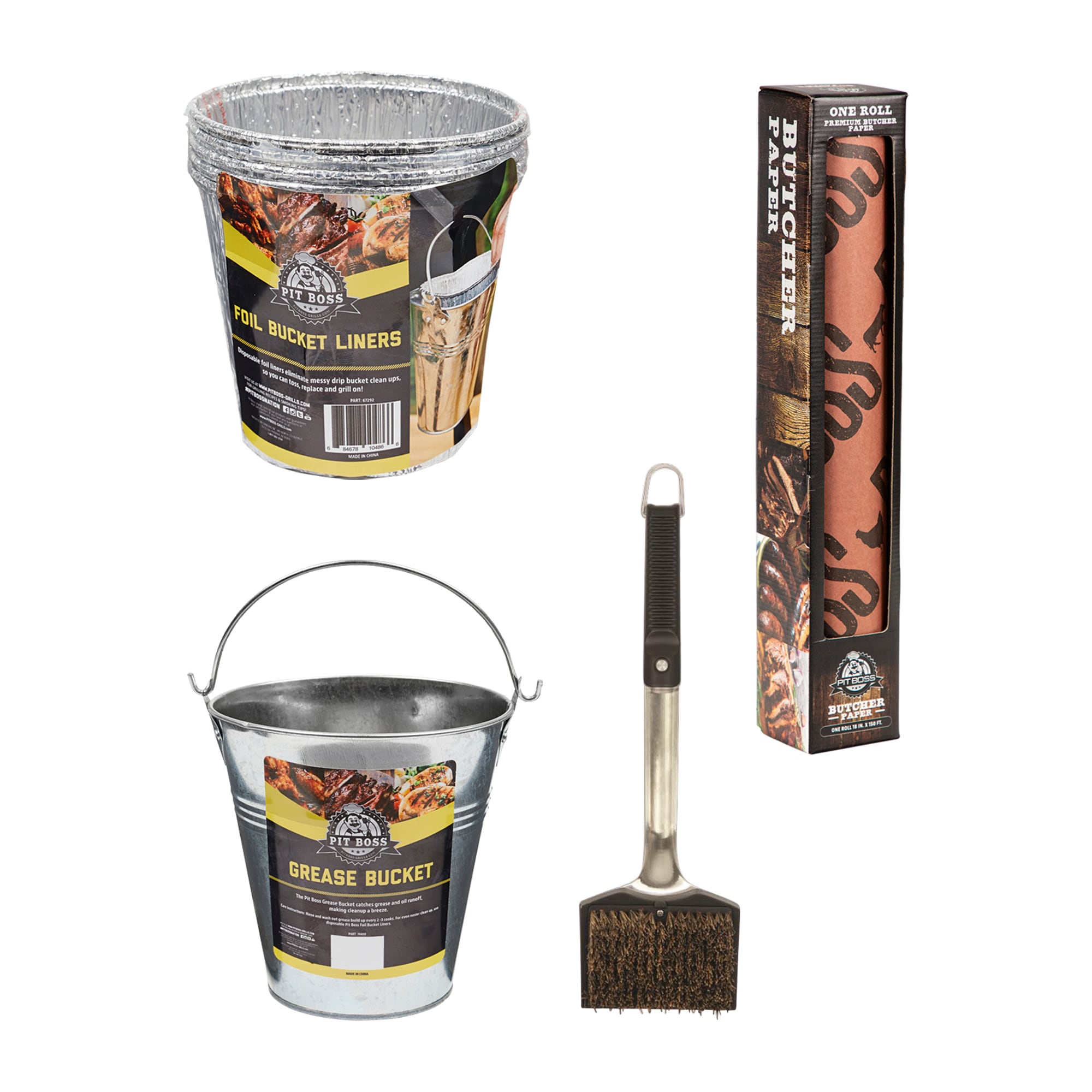 Pit Boss® Soft Touch Extended Cleaning Brush