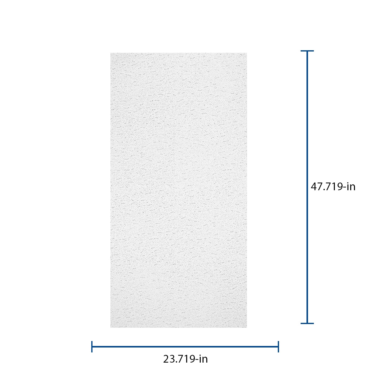 Armstrong Ceilings Textured Contractor 48-in x 24-in 10-Pack White ...