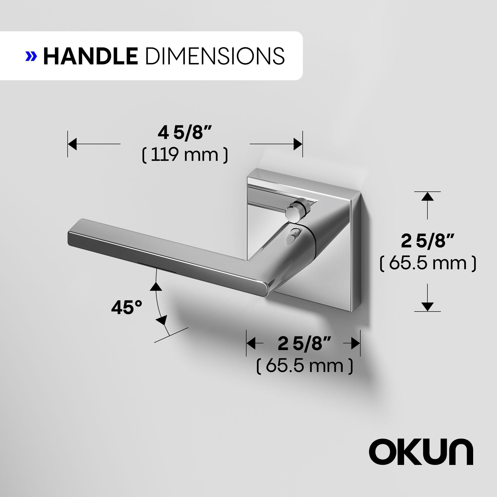 OKUN OK1013CHPRK2 Door-Handles - View #4