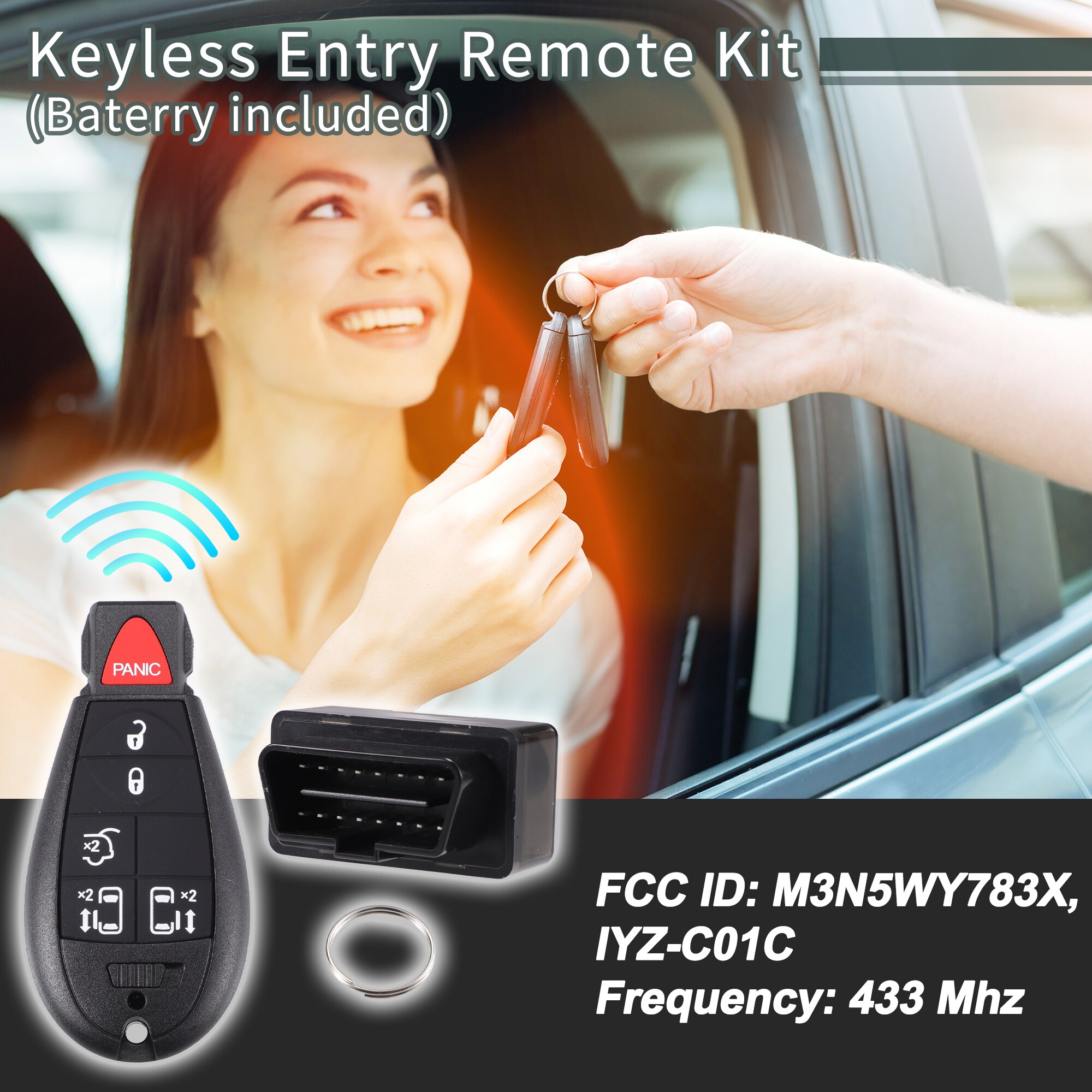 Unique Bargains S25122900UX1226 Exterior-Car-Acc - Thumbnail View #2