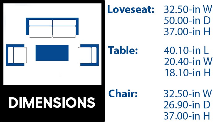 allen + roth 1700040003 Patio-Conversation-Sets - View #17