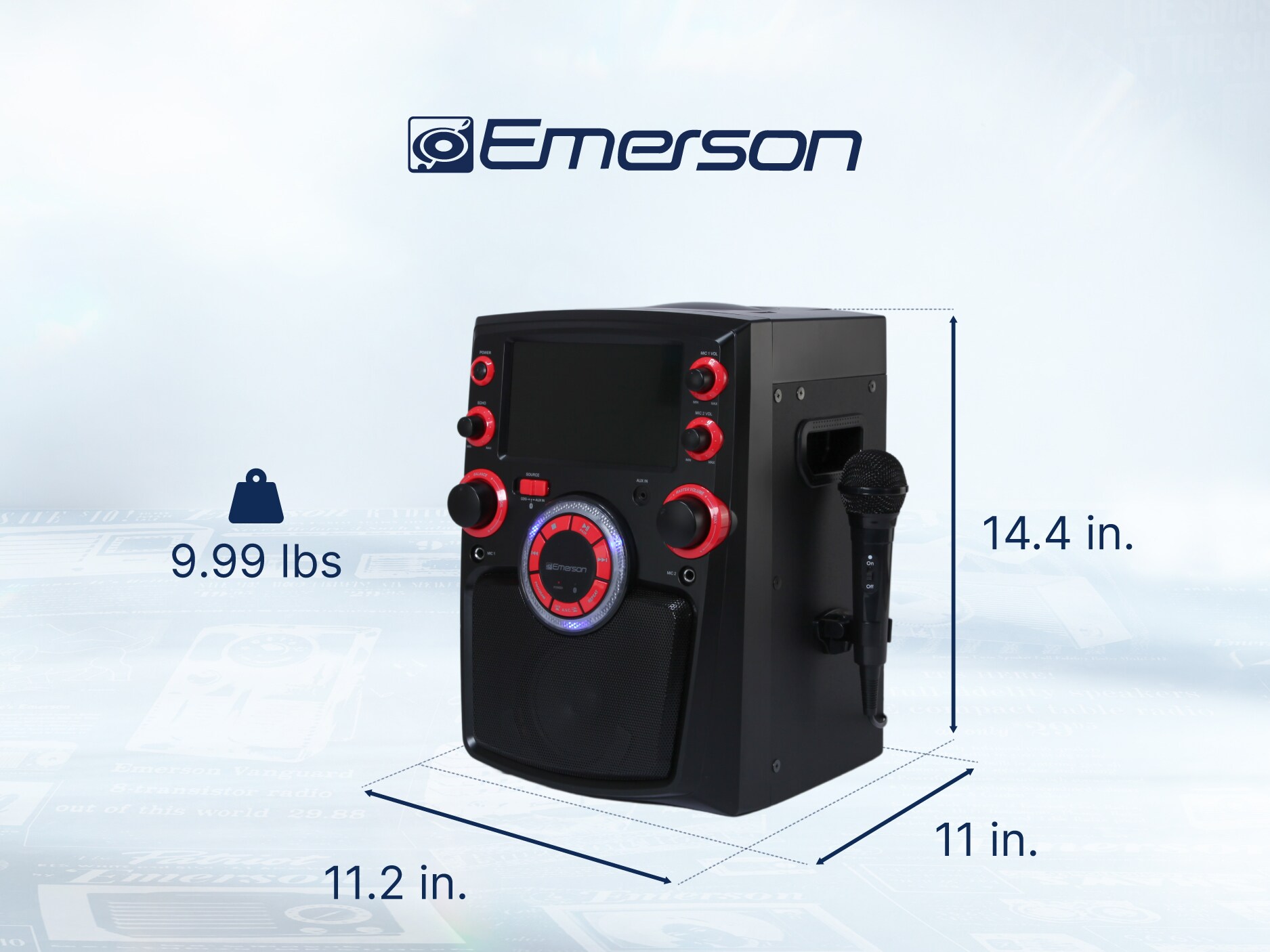 Emerson EK-6002 Boomboxes-Radios - View #3
