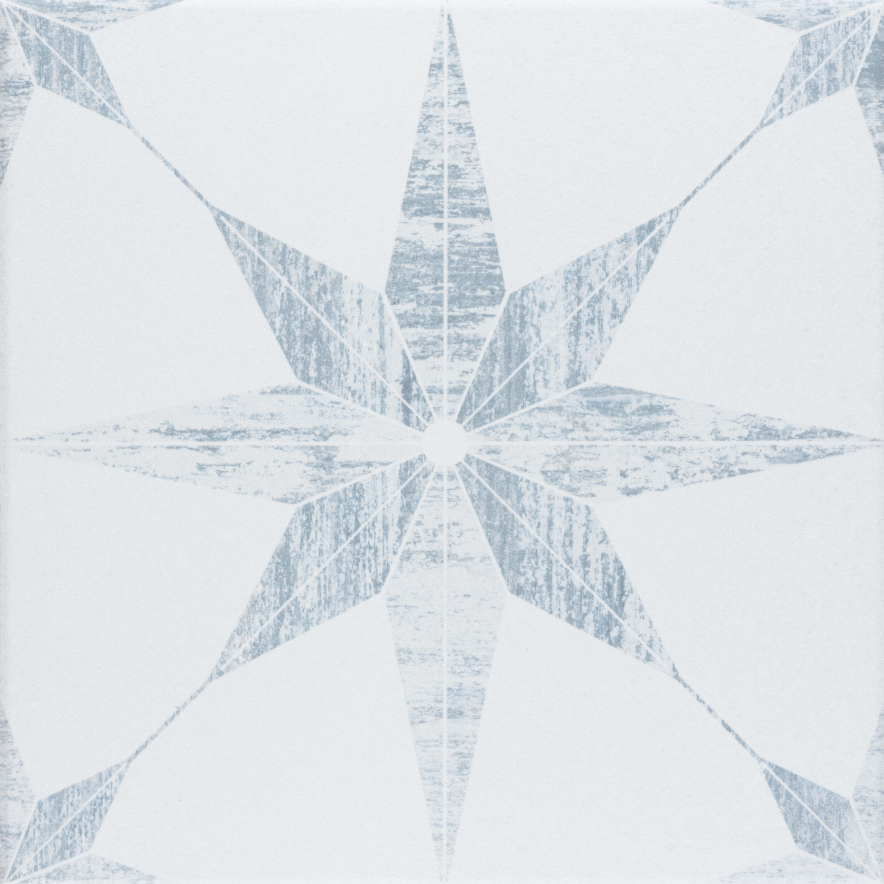Affinity Tile FCD10CSTWH Cassis Stella White 9-3/4-in x 9-3/4-in Glazed Porcelain Wood look Standard Floor and Wall Tile ( 10.88-sq ft Carton )