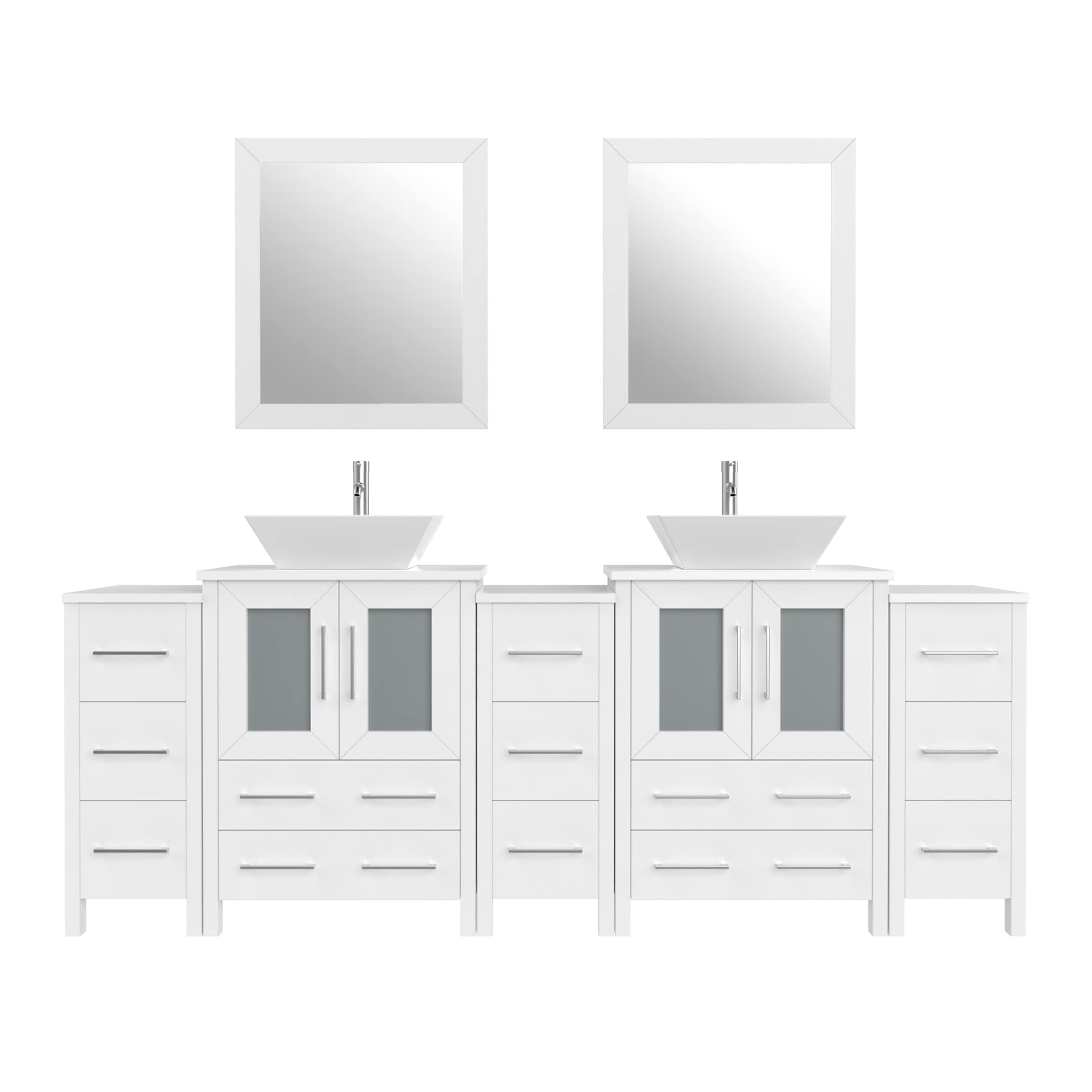 Vanity Art VA3124-84W Bath-Vanity-Combo - View #4