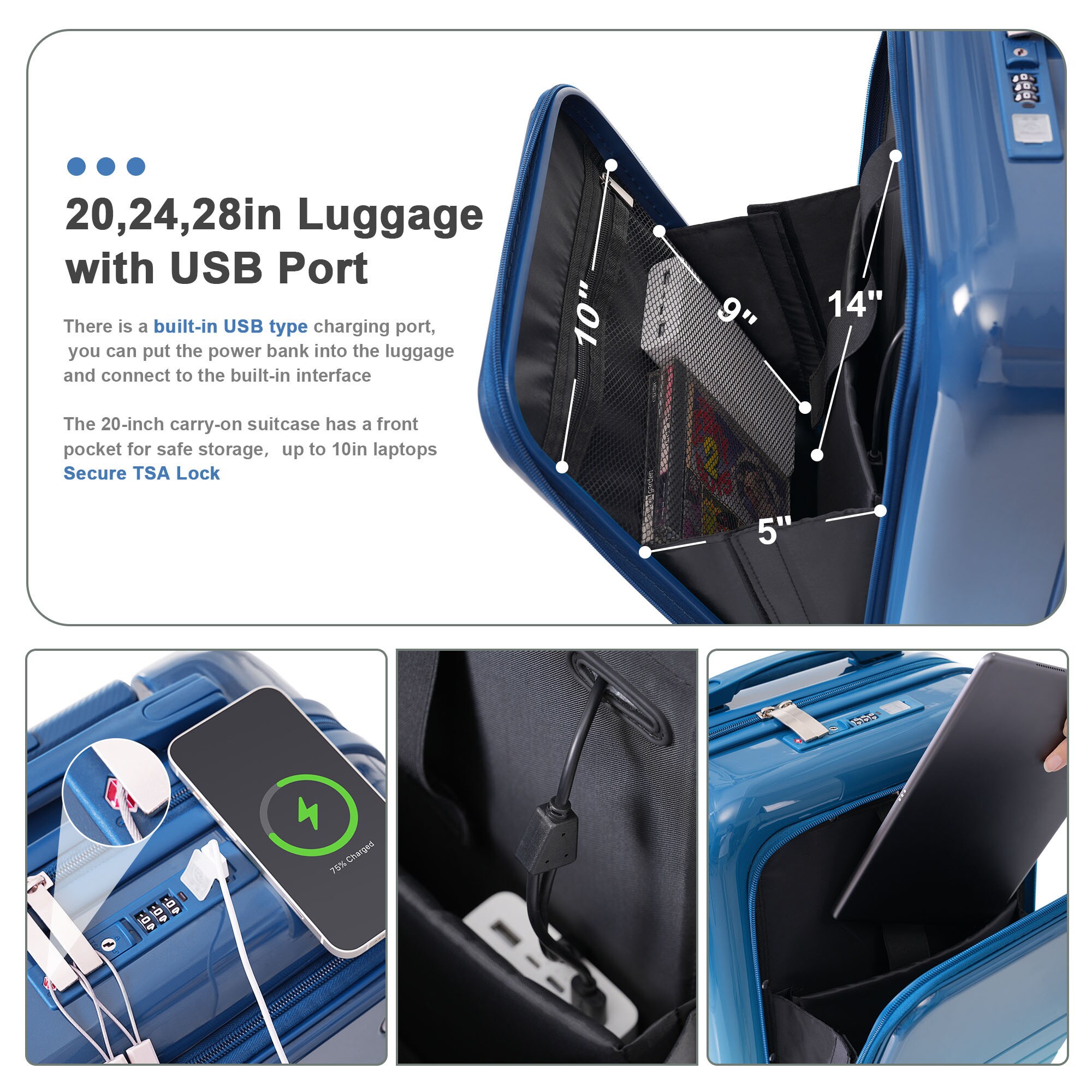 Bybafun YD9600012 Luggage-And-Luggage-Sets - View #10