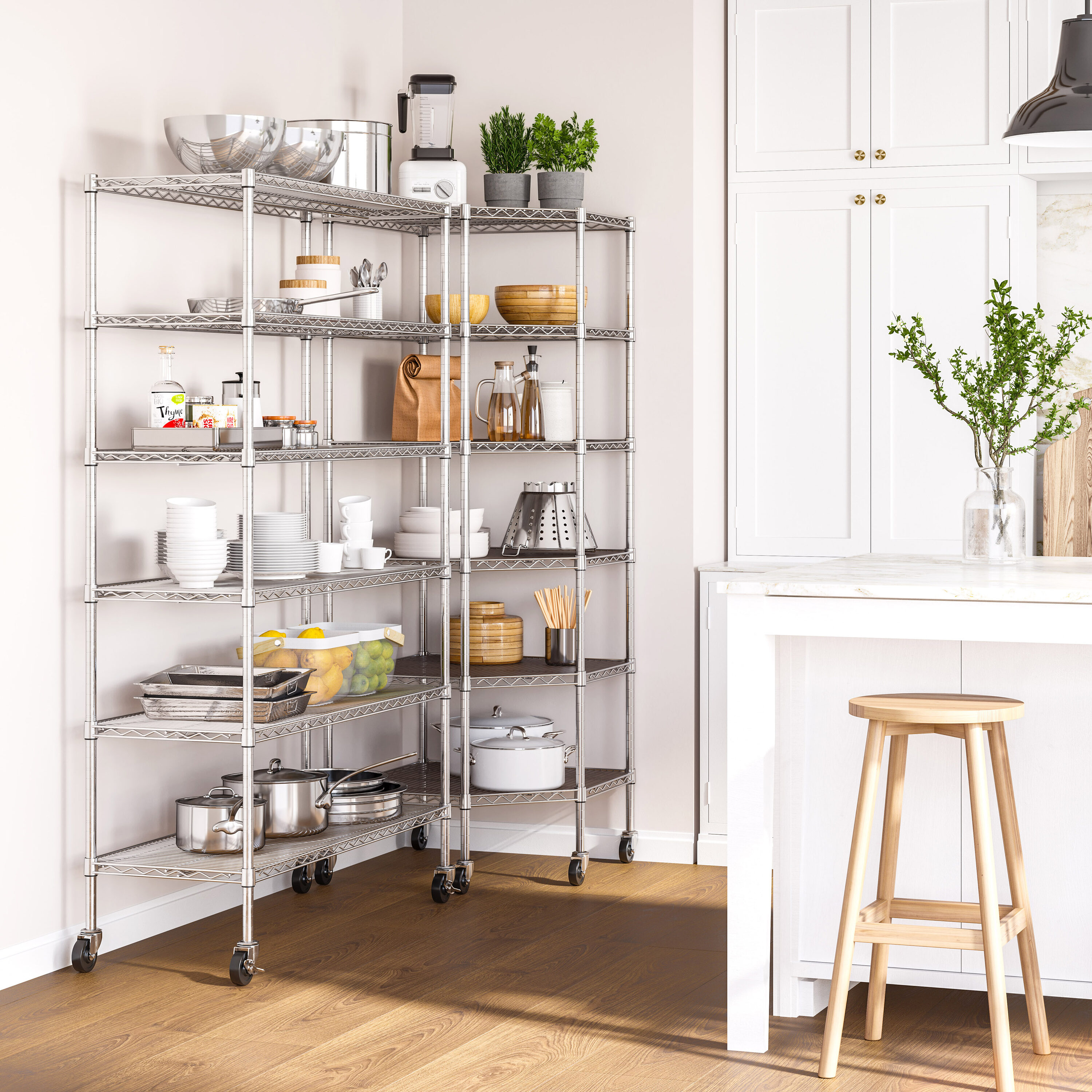 Seville Classics SHE15249 Free-Standing-Shelving - View #9