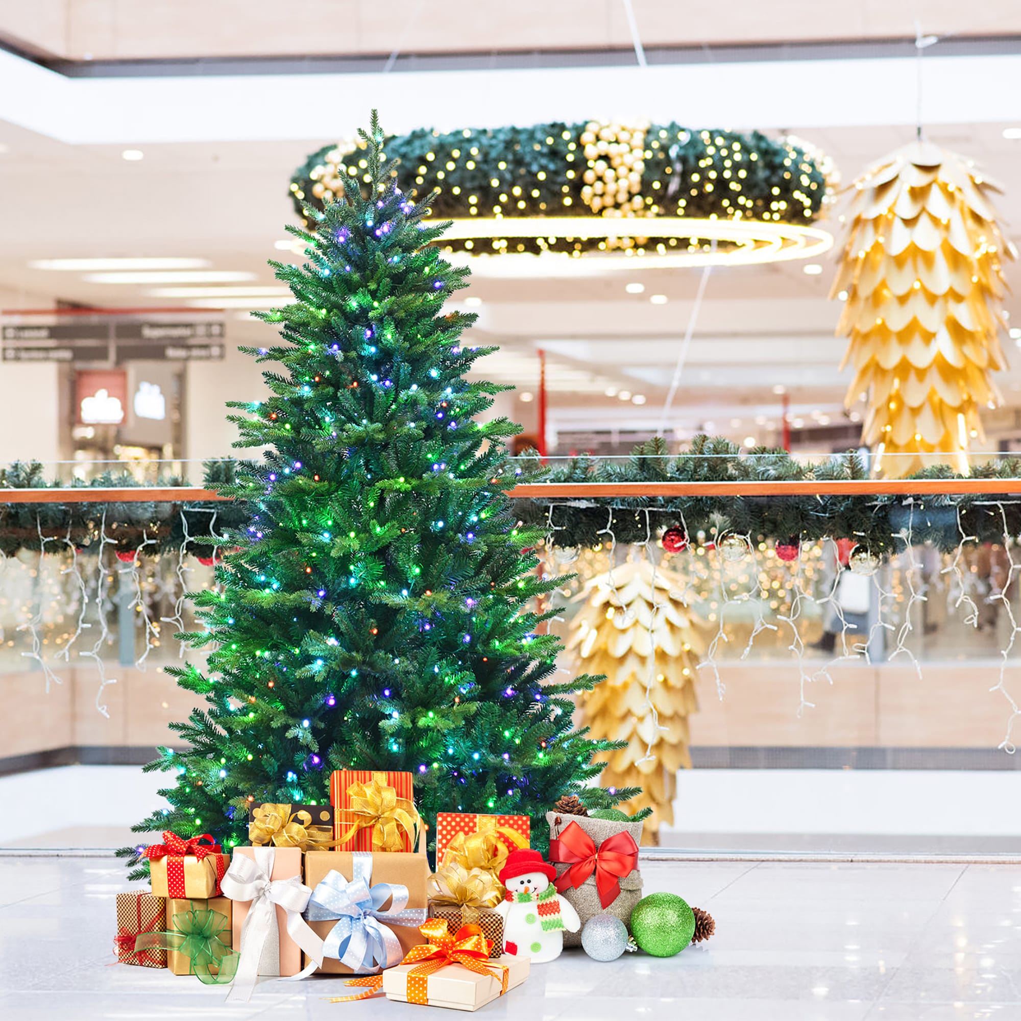 Costway CM23484US Artificial-Christmas-Trees - View #6