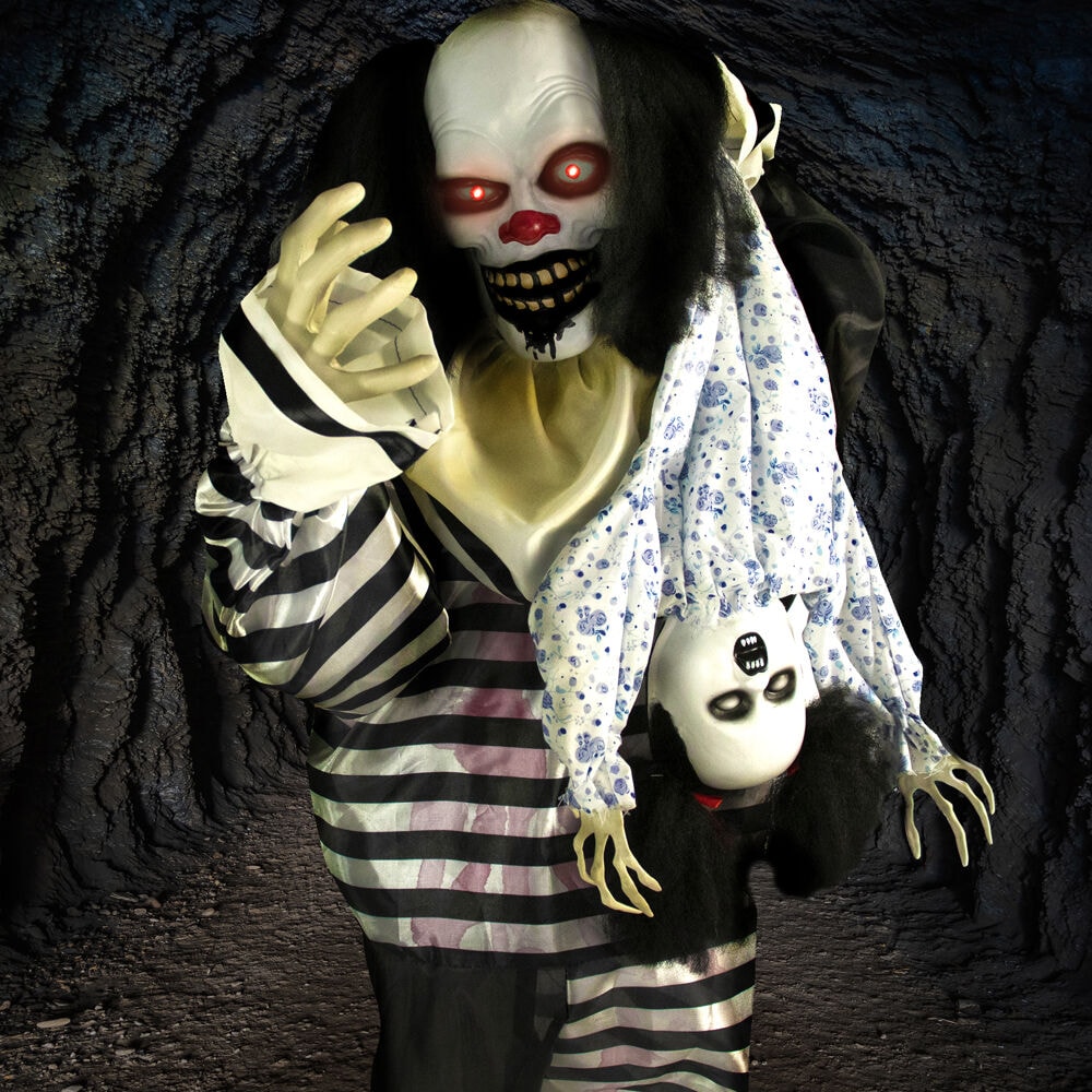 Haunted Hill Farm HHCLOWN-10FLSA Halloween-Animatronics - View #13