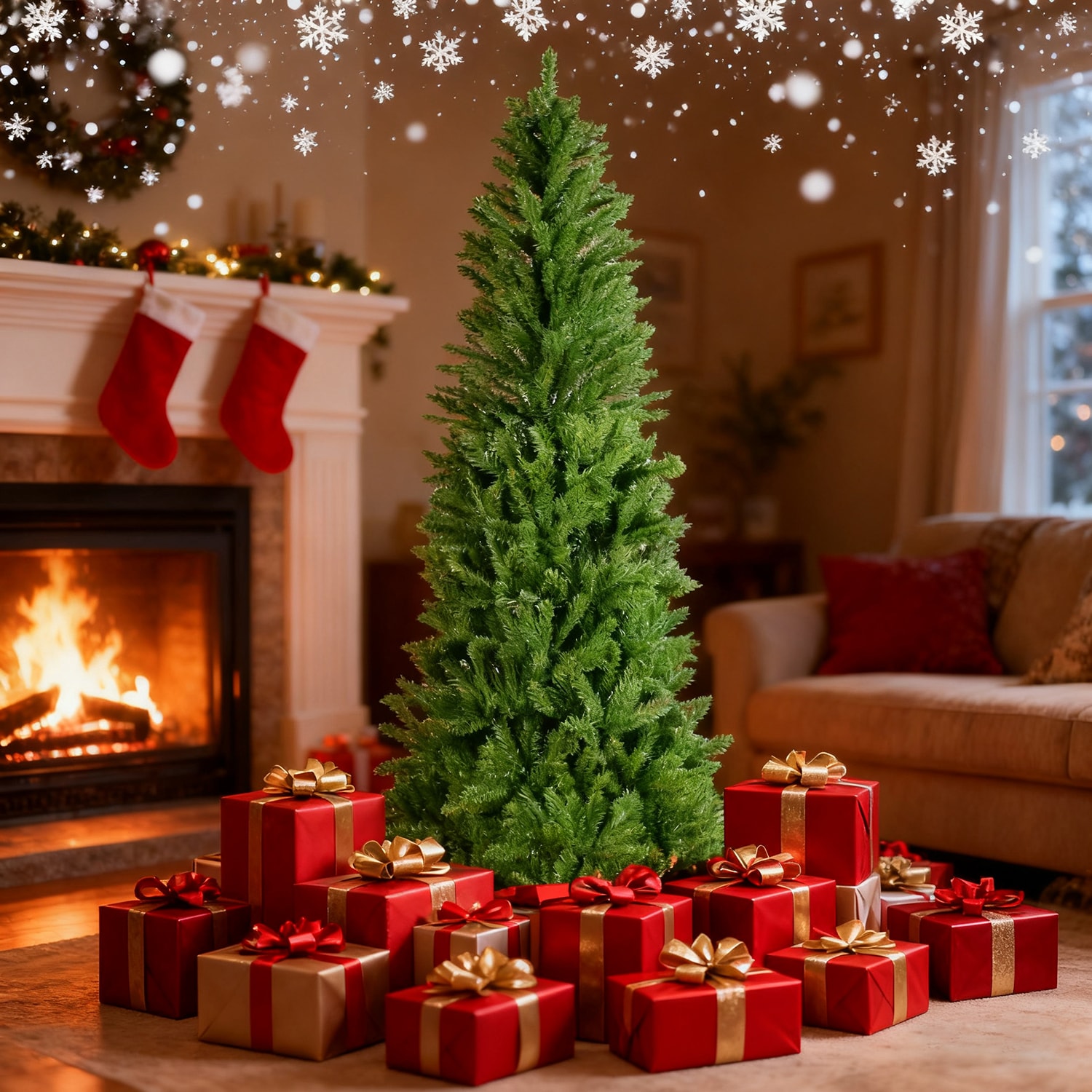 LUCKY ONE LO-W360623P Artificial-Christmas-Trees - View #3