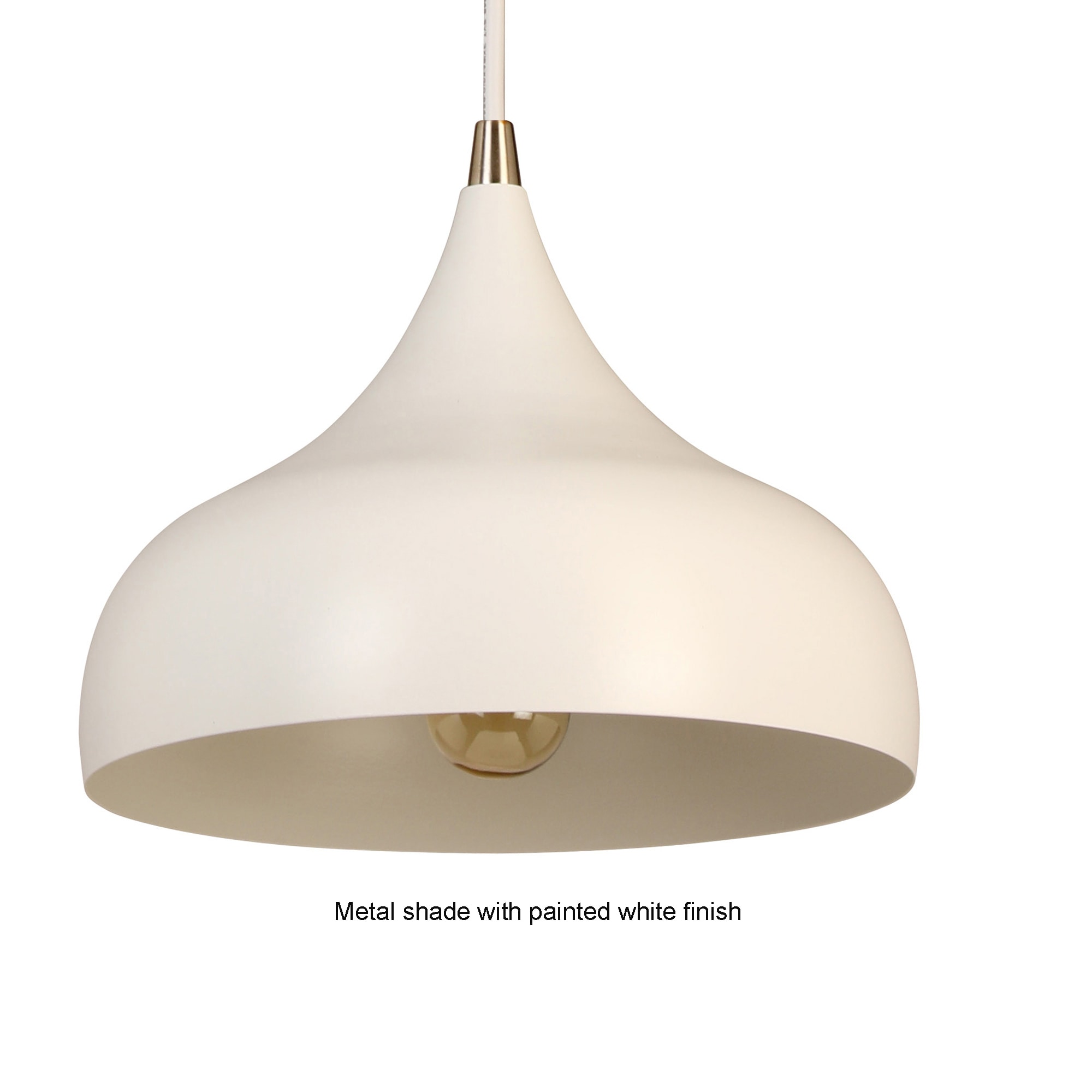 habitat white ceiling light