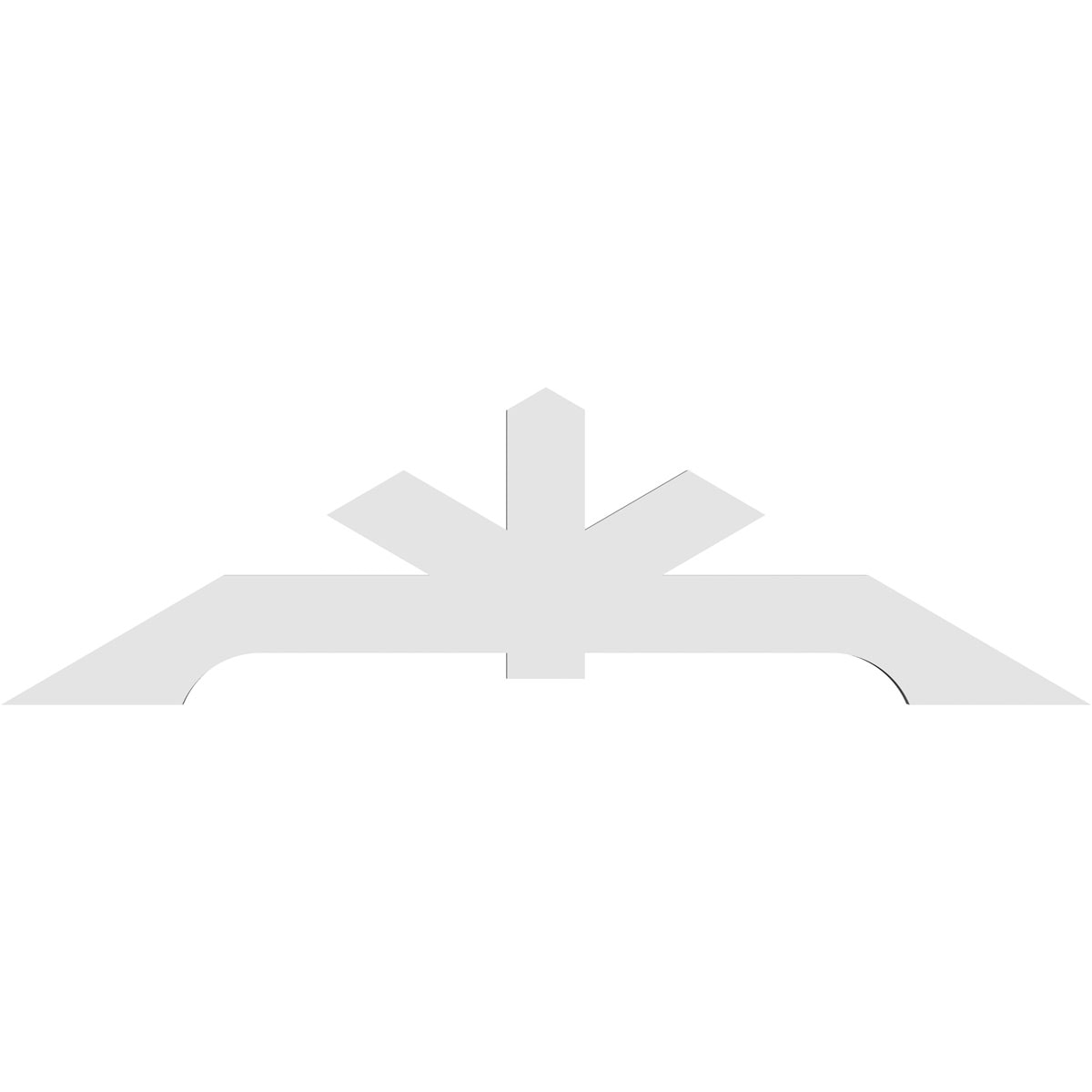 Ekena Millwork GBP084X25X0206VAN00 Exterior-Brackets-Braces - View #4