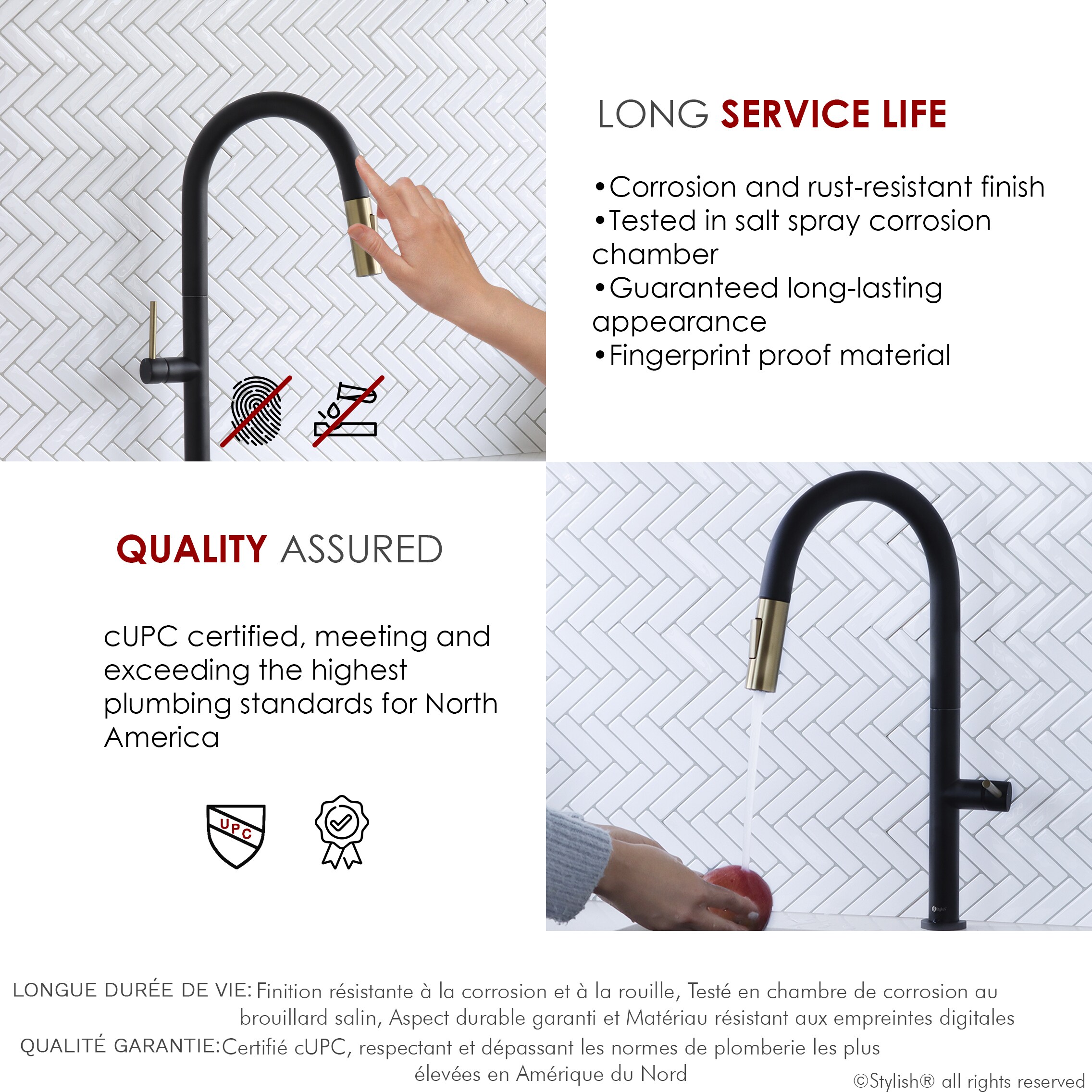 Stylish K-141NG Kitchen-Faucets - View #6