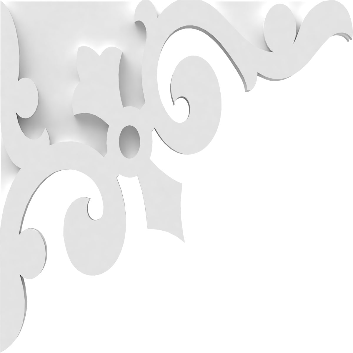 Ekena Millwork CORP01X18X18WH corbels - View #3