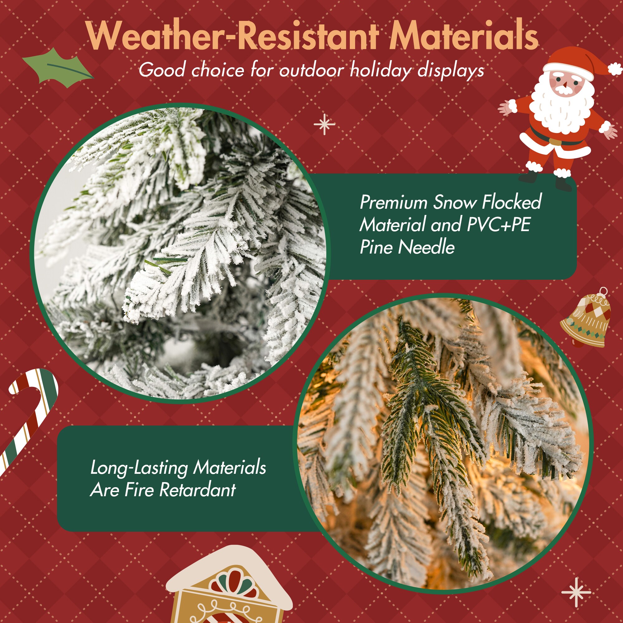 ModernLuxe L3P-PX283313AAW Artificial-Christmas-Trees - View #3