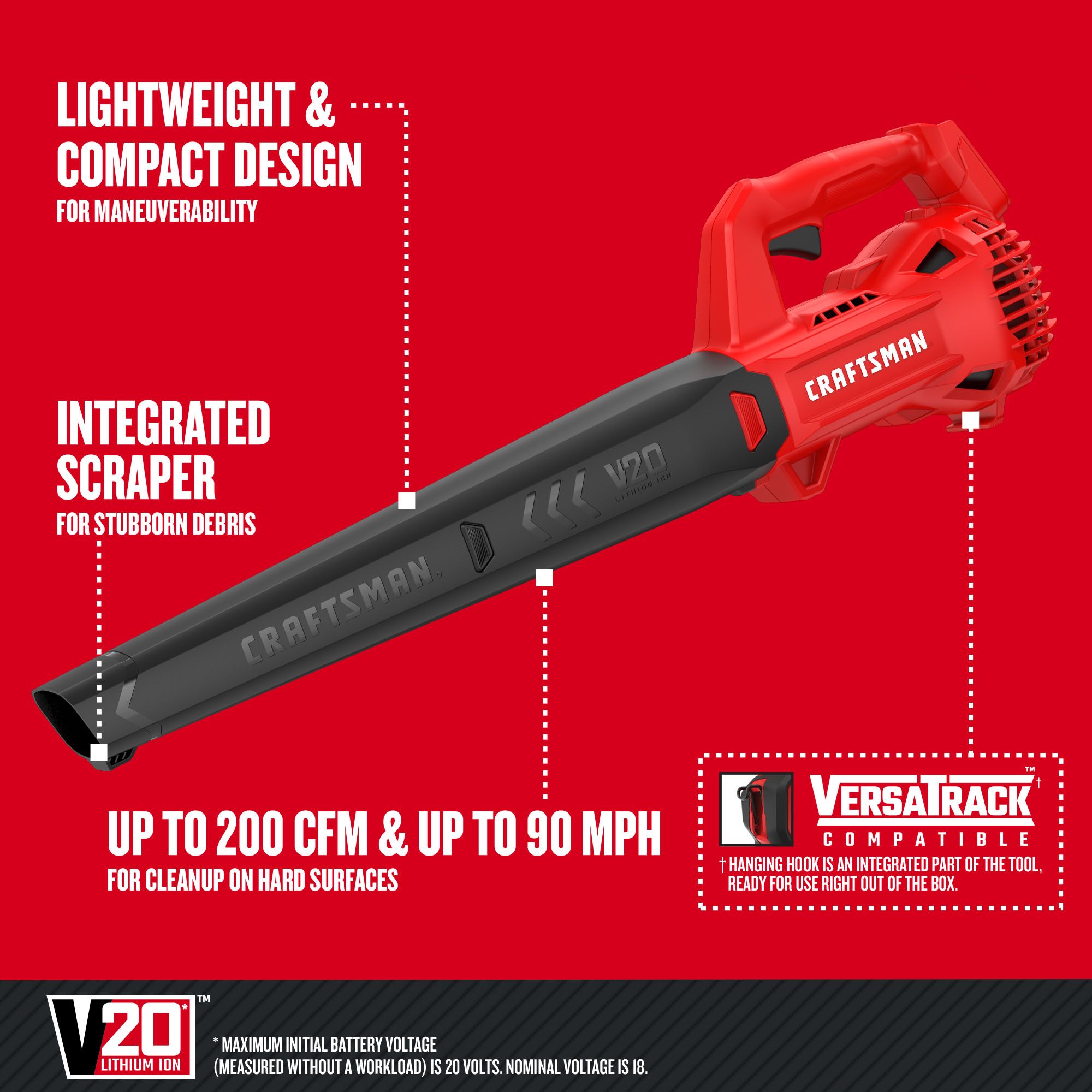 CRAFTSMAN CMCBL710B Cordless-Electric-Blowers - View #3