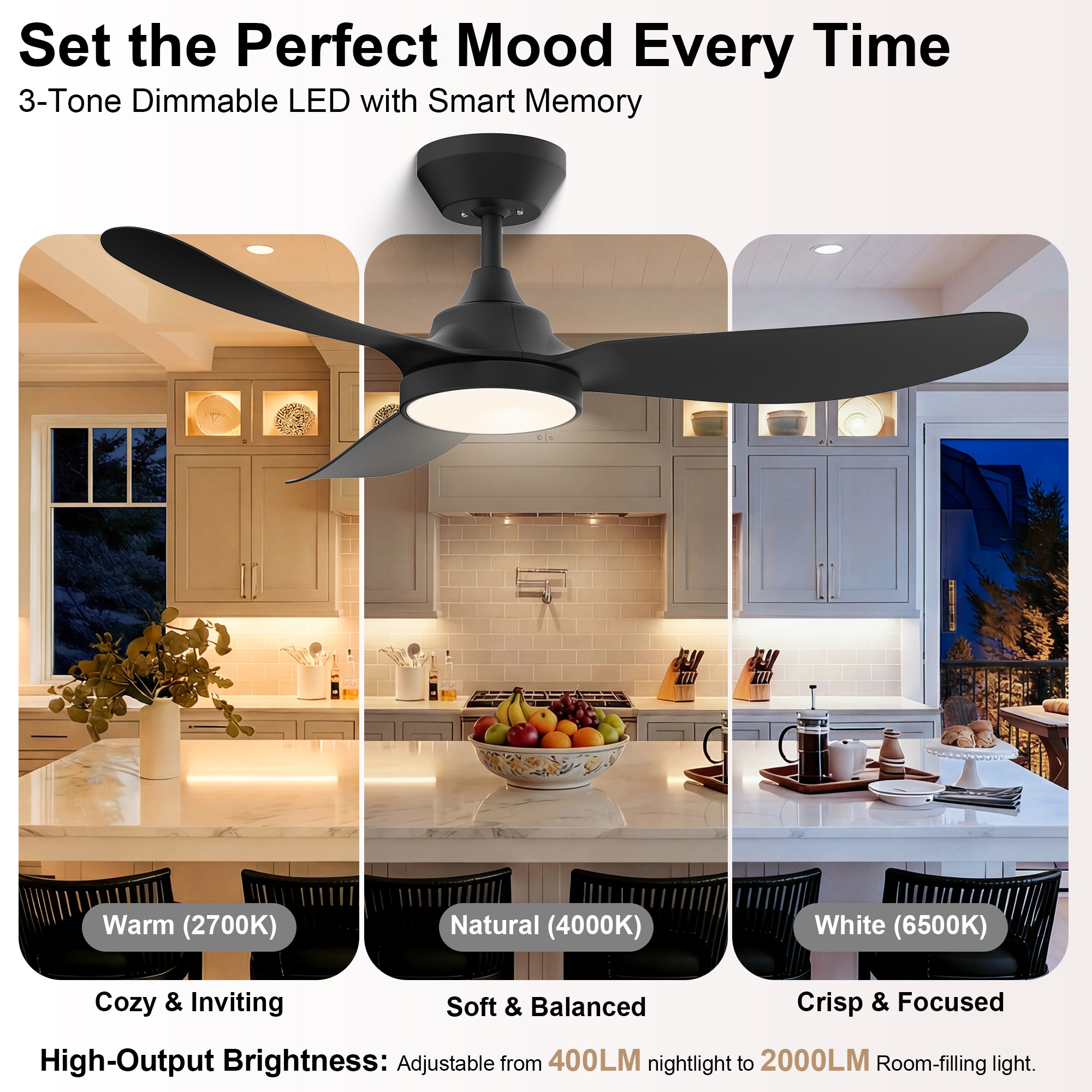 GreenEver CFL-0007-BK Ceiling-Fans - View #10