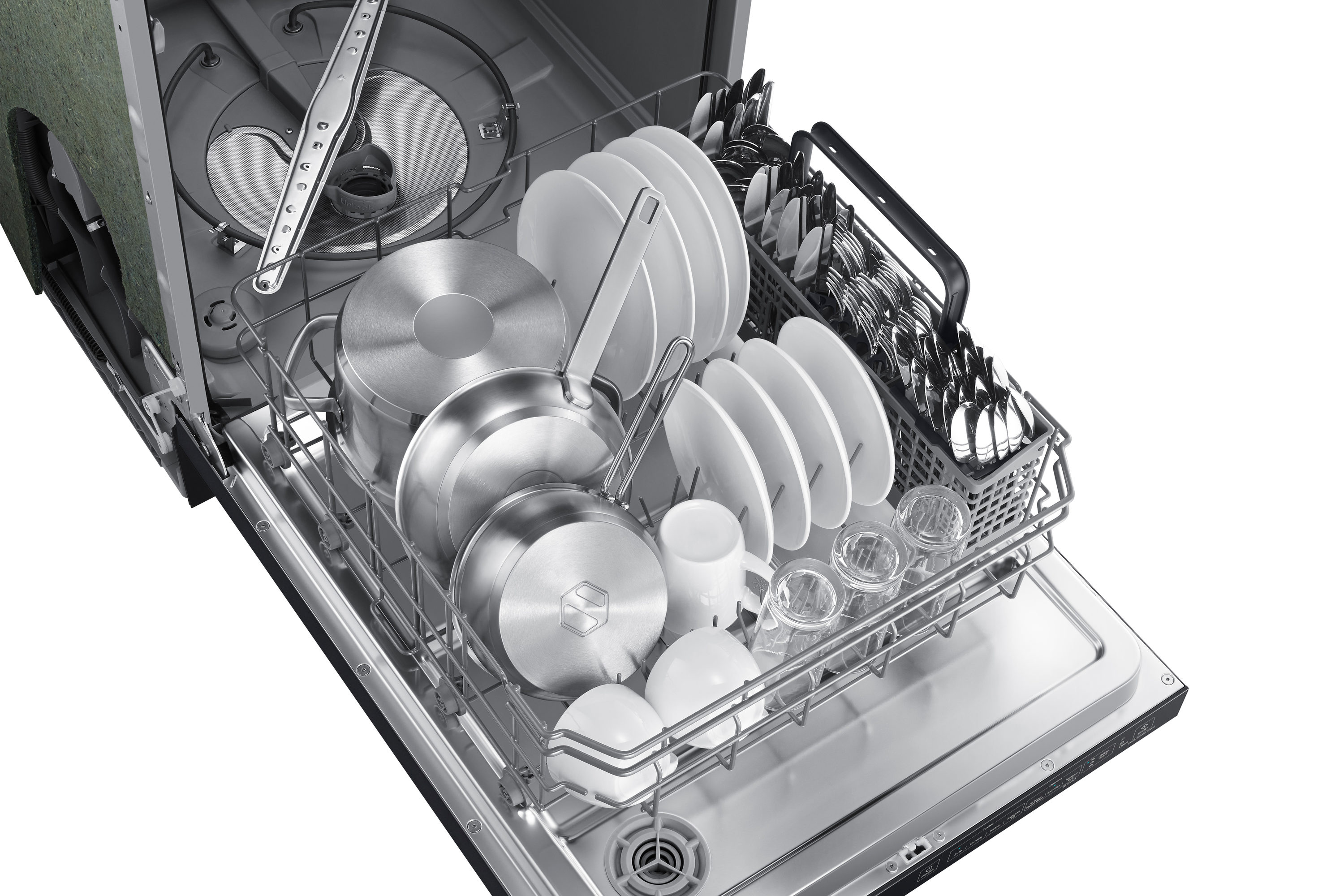 Samsung DW80R2031UB Builtin-Dish - View #10