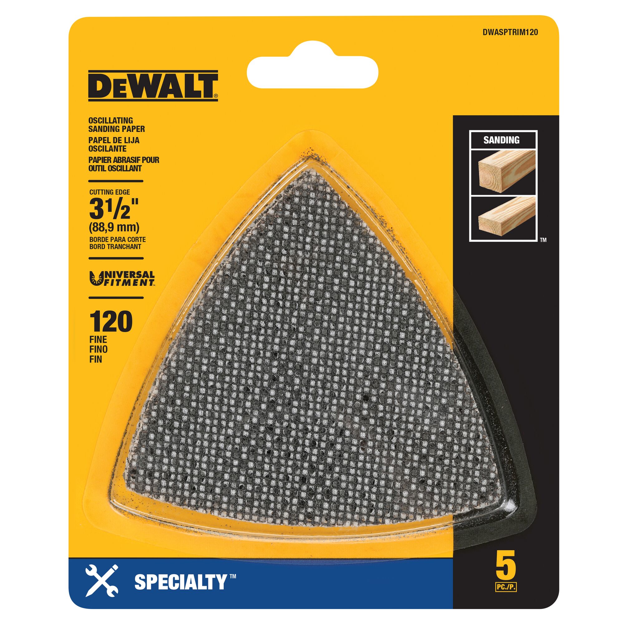 DEWALT DWASPTRIM120 Oscillating-Tool-Accessories - View #3