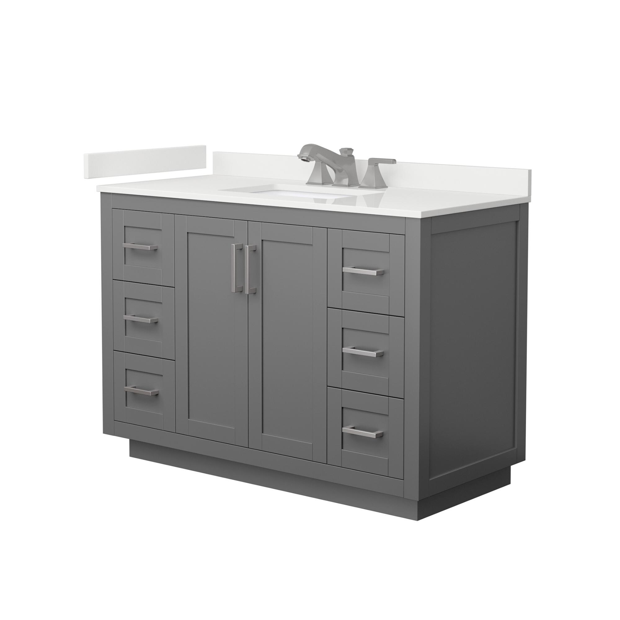 Wyndham Collection WCF292948SKGWQUS3MXX Bath-Vanity-Combo - View #2