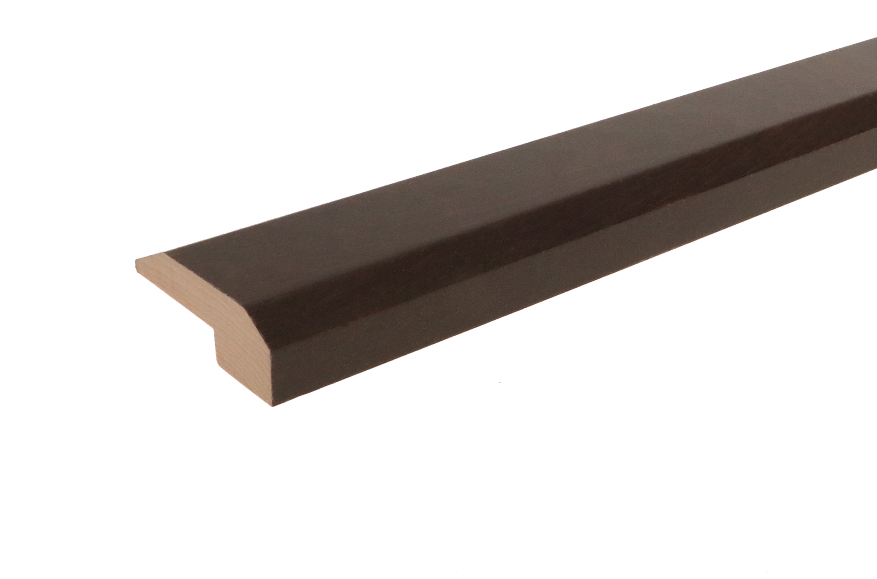 Flexco 110208 Smokey 0.688-in T x 2-in W x 78-in L Solid wood Threshold