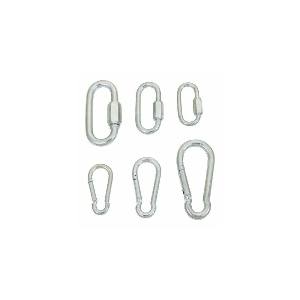 Home Plus ACHR10375  DR67365 Snap Hook and Quick Link Set- pack of 12