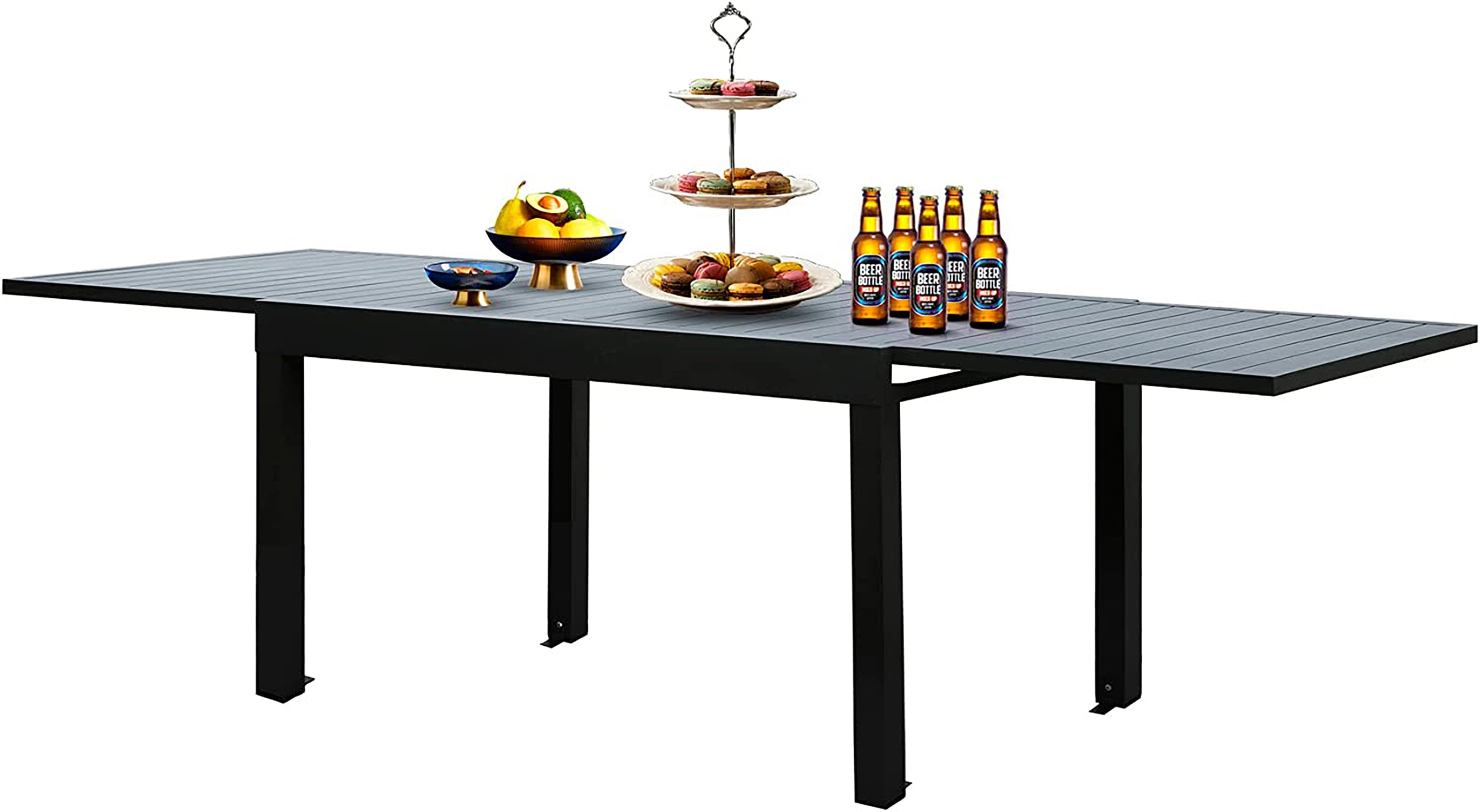 BANSA ROSE BALE2316 Potia Tables Rectangle Outdoor End 14.72-in W x 54.52-in L